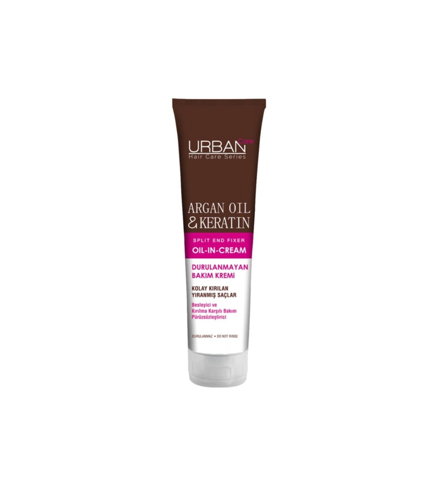 Urban Care Argan Keratin Hair Care Cream 150 ml