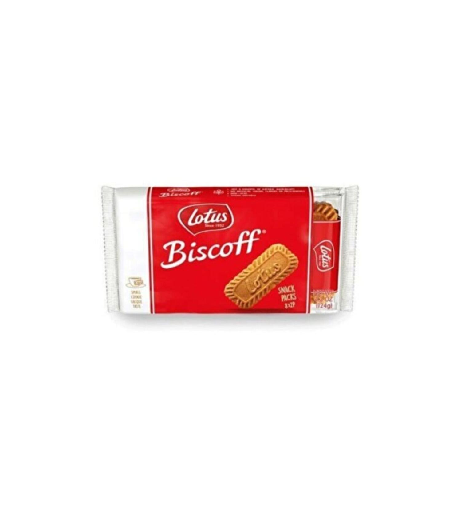 Lotus Biscoff Snack Original Caramelized Biscuits 124 Gr X 6 Pieces