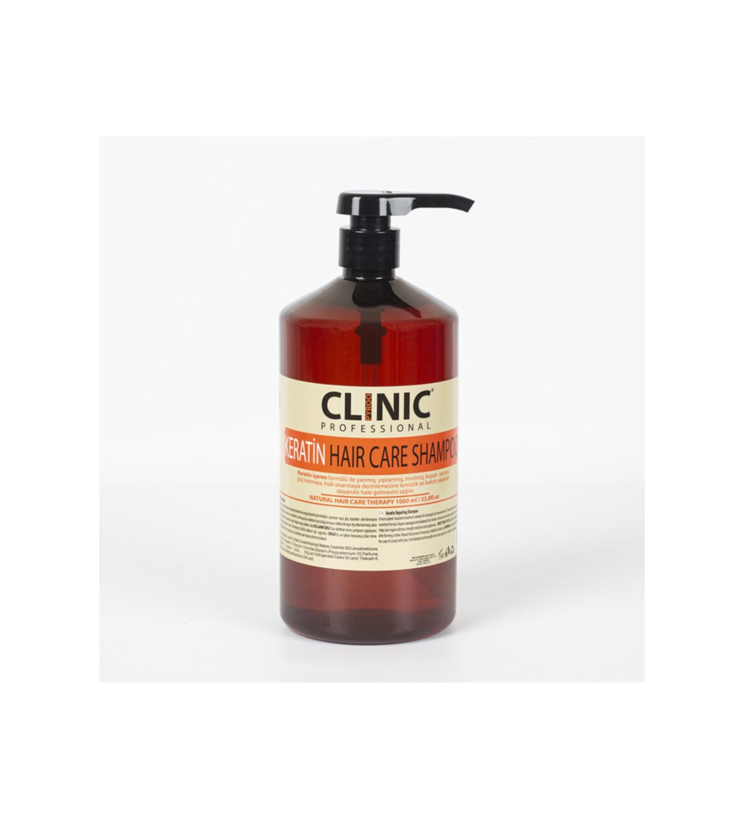 CLINIC PROFESSIONAL Keratin Care Shampoo 1000 Ml