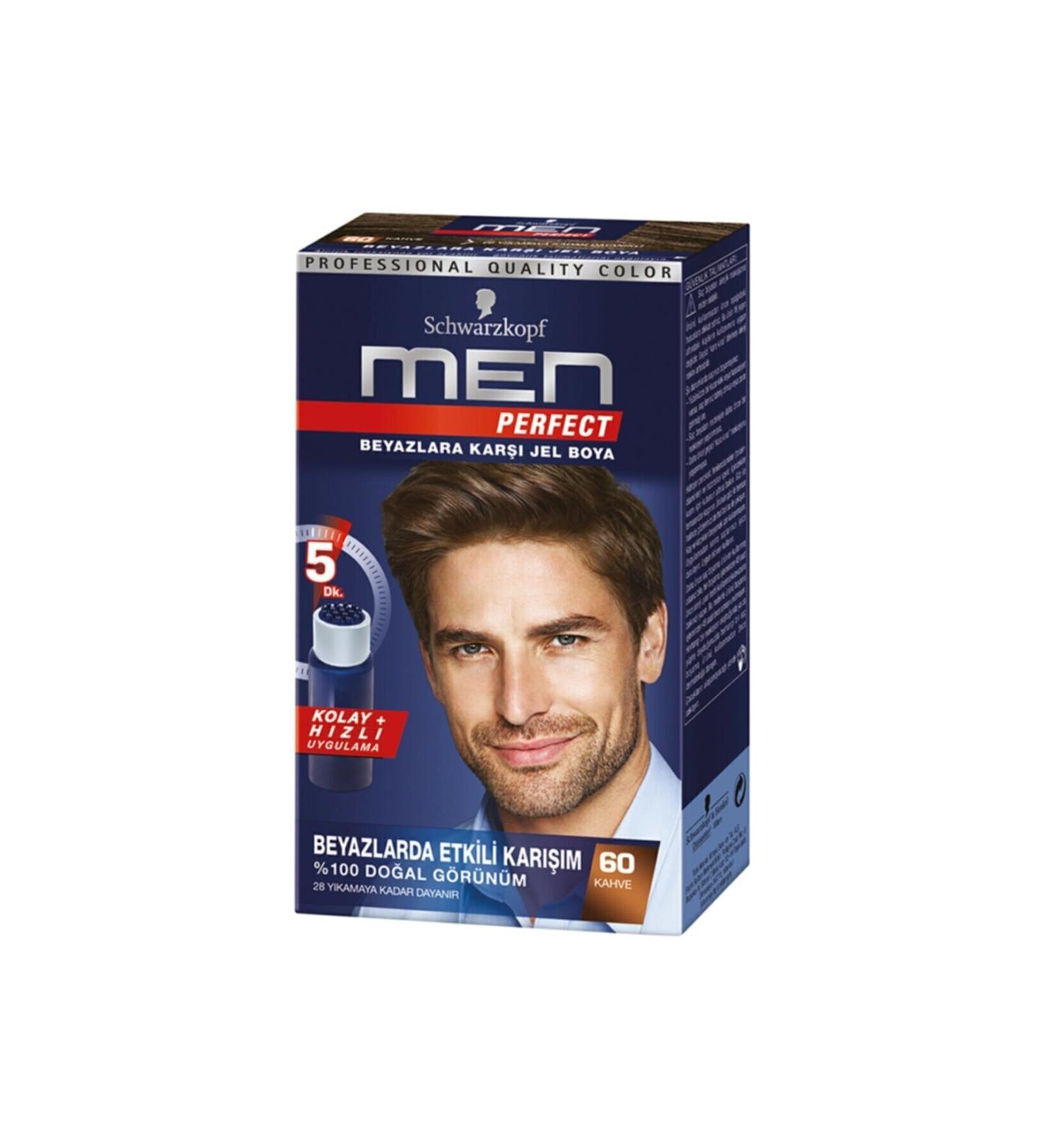 Schwarzkopf Men Perfect Hair Dye 60 - Brown