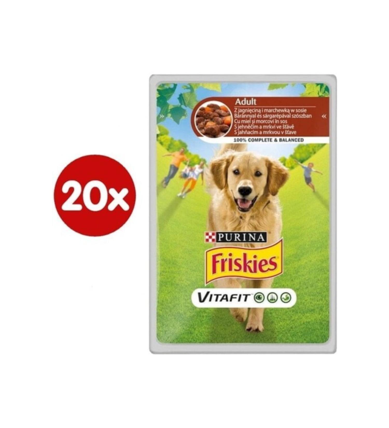 Friskies Fr skies Adult Dog Lamb 100 GX 20 Pcs