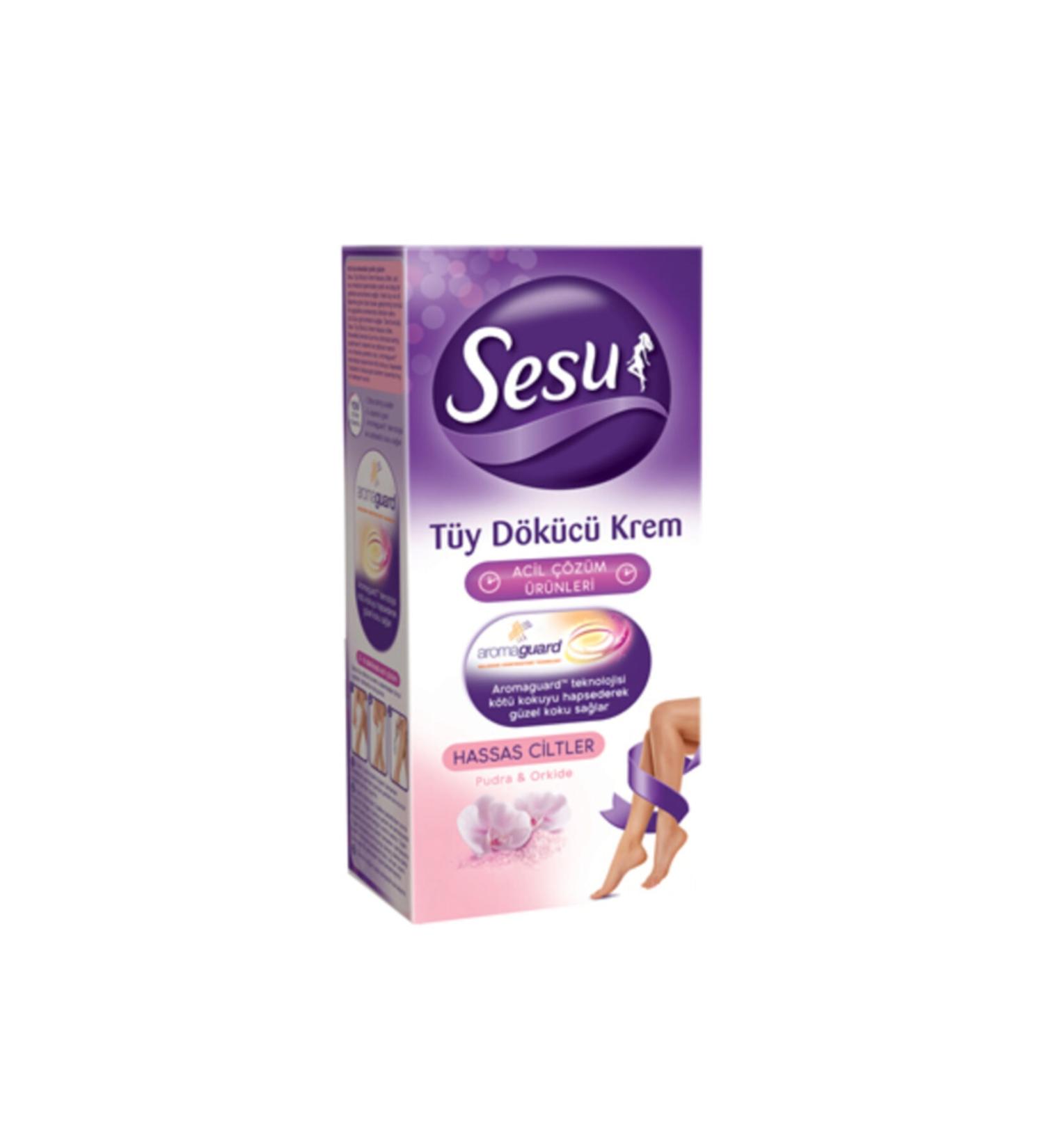 Sesu Hair Removal Cream For Sensitive Skin 40 Ml