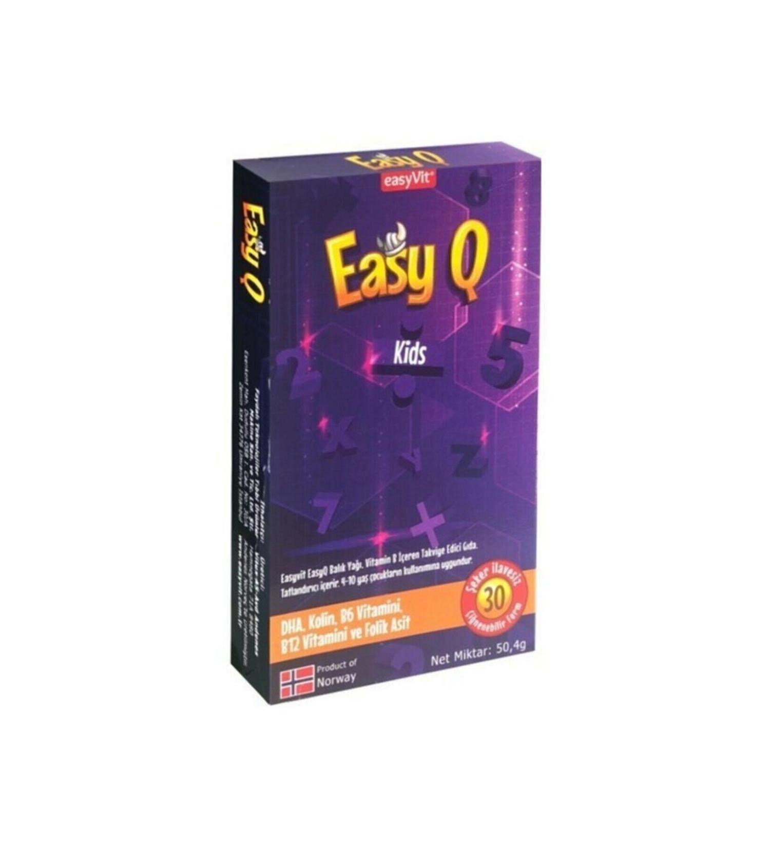EASYVIT Easy Q Omega Choline