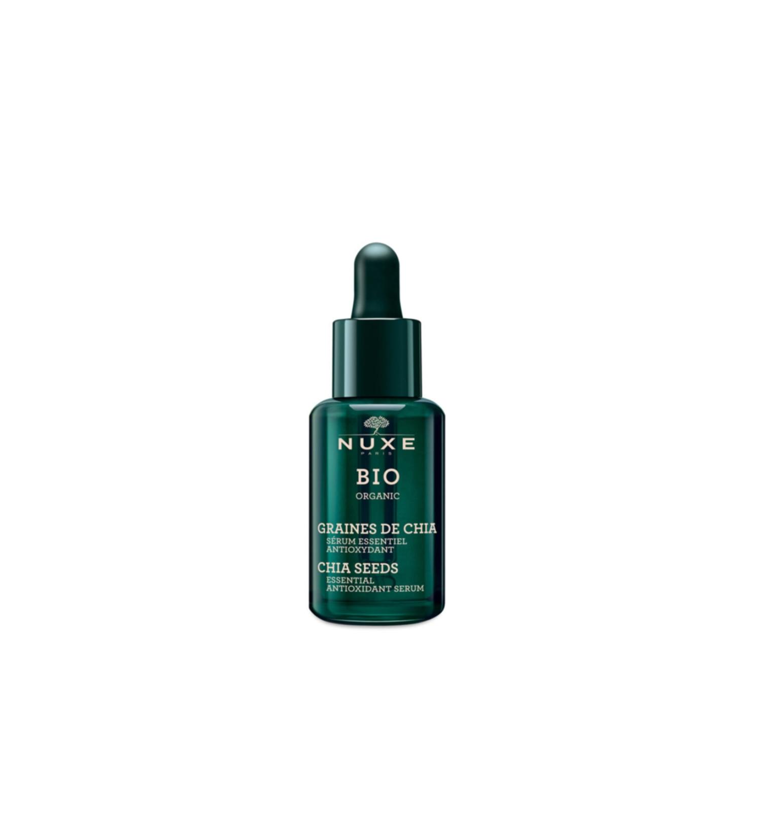 Nuxe Bio Organic Antioxidant Plumping Brightening Vegan Serum 30ml All Skin Types