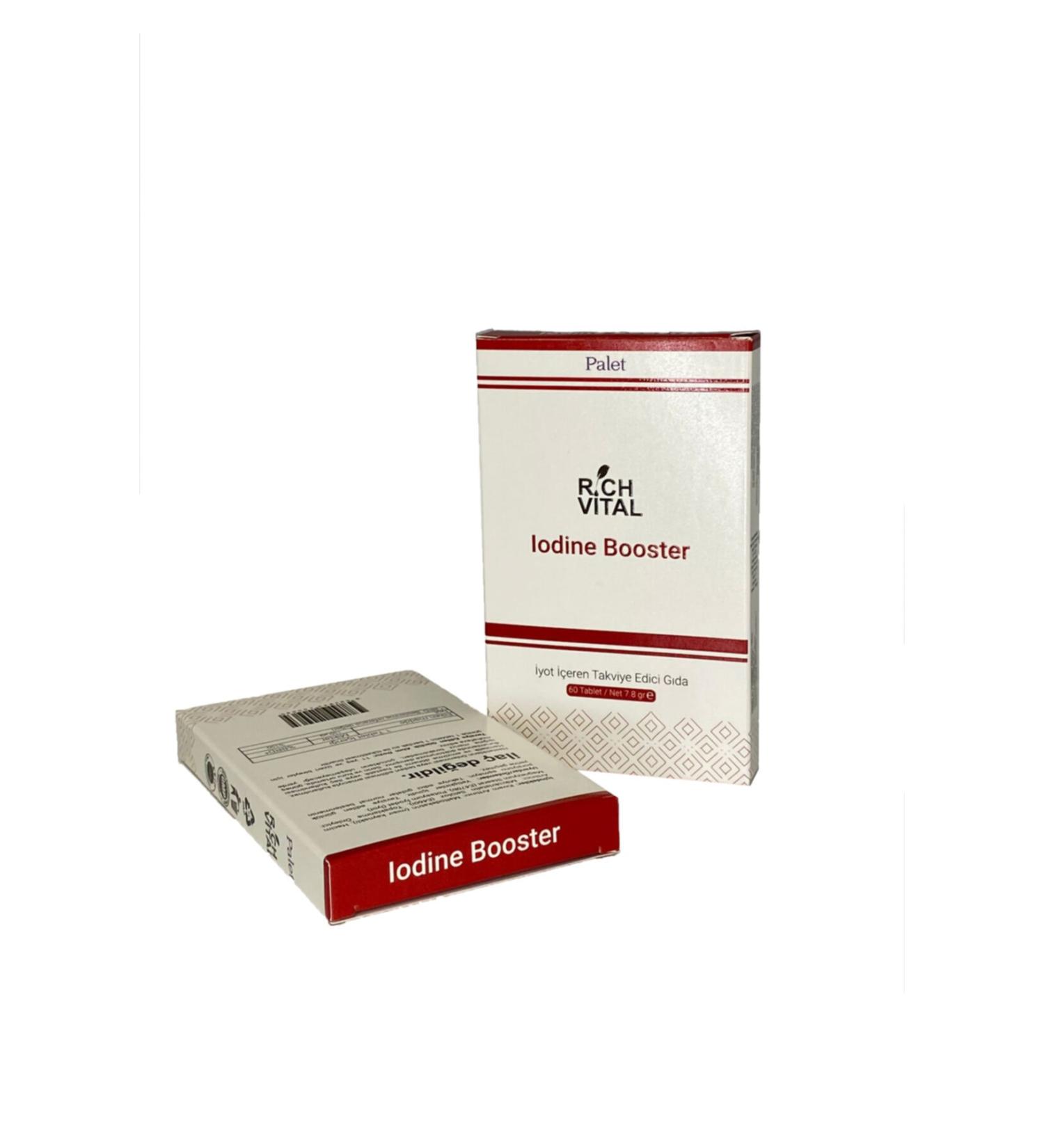 Palette Rich Vital Iodine Booster 60 Iodine Tb.