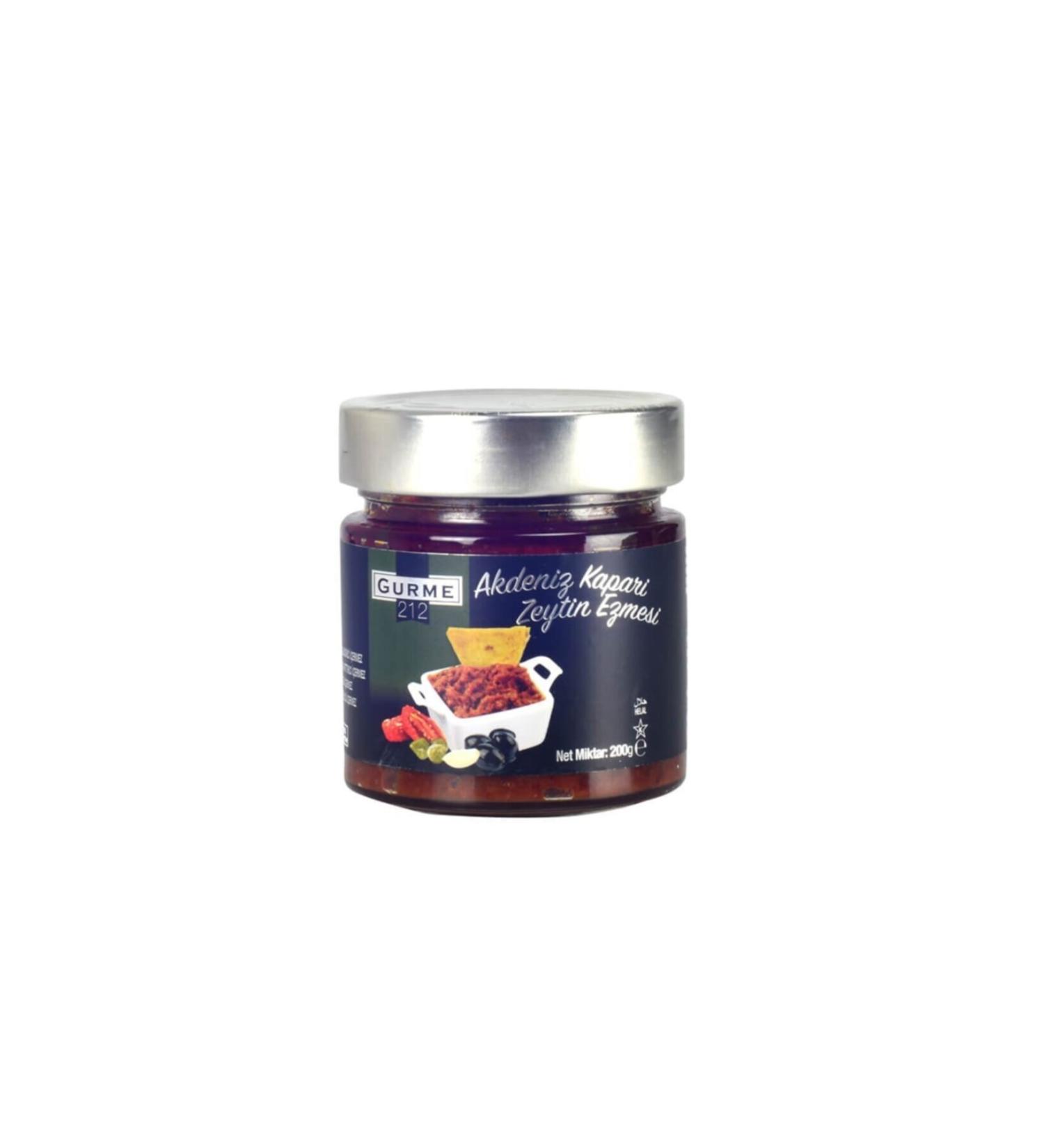 Gurme212 Black Olive Caper Sauce Breakfast 6 Pieces X 255cc - Buy Online on GoSupps.com