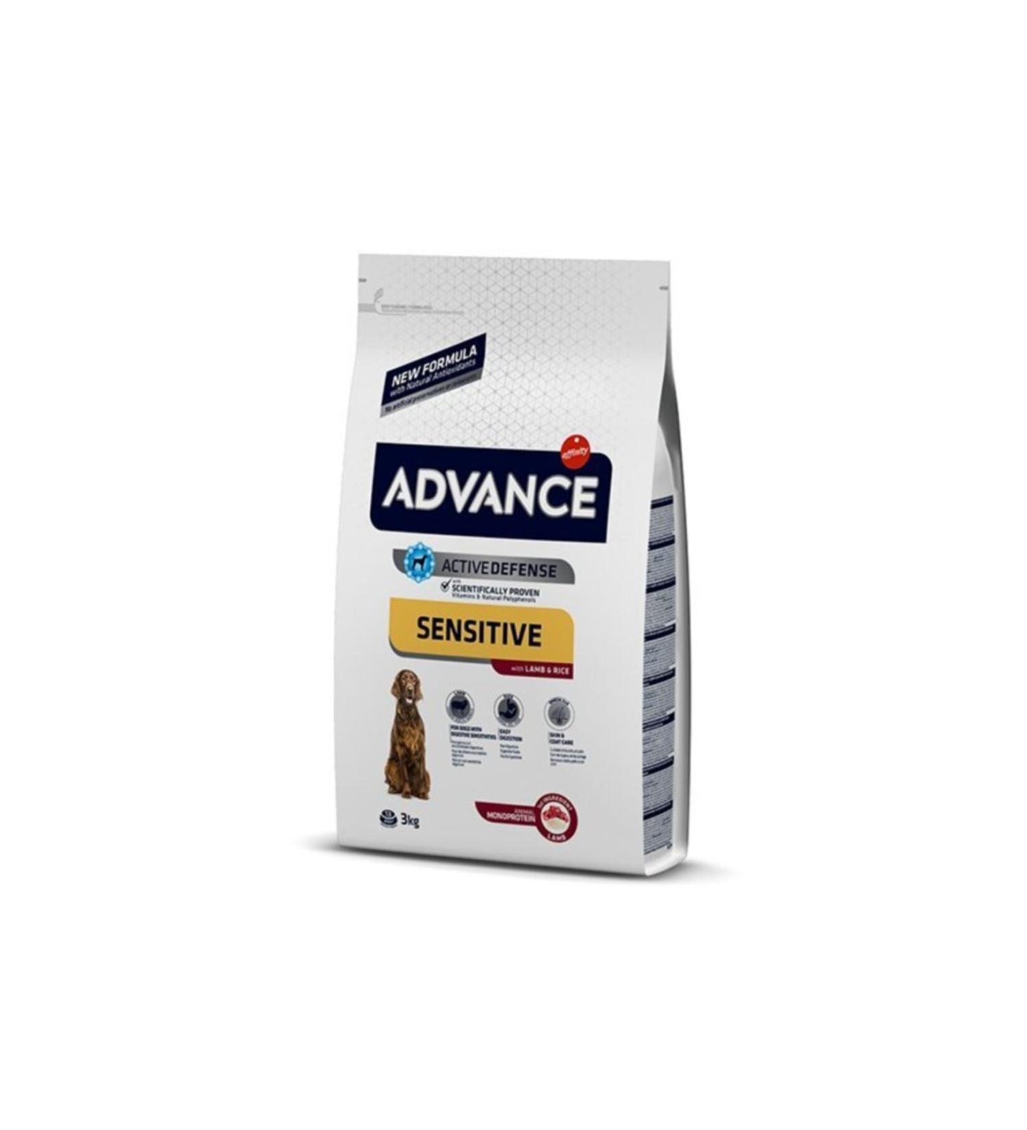 Advance Sensitive Lamb Sensitive Adult Dog Food 3 Kg