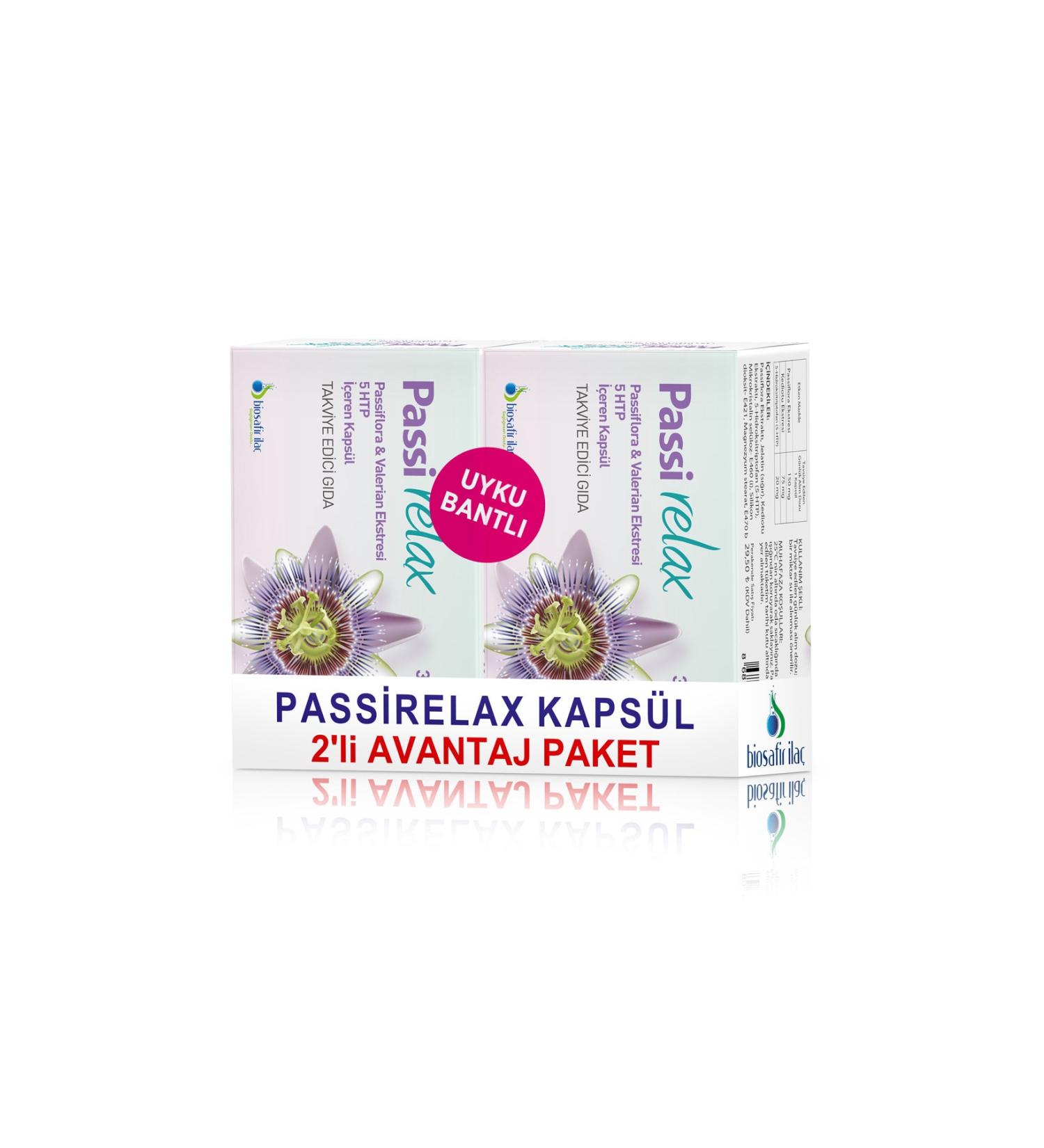 Passirelax 30 Capsules 2-Pack Advantage Sleep Band