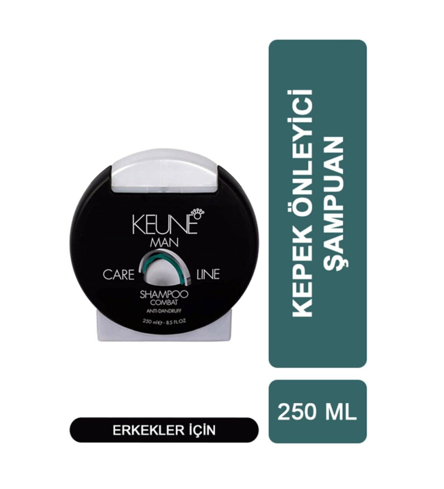 Keune Man Care Line Combat Anti-Dandruff Shampoo for Men 250 Ml