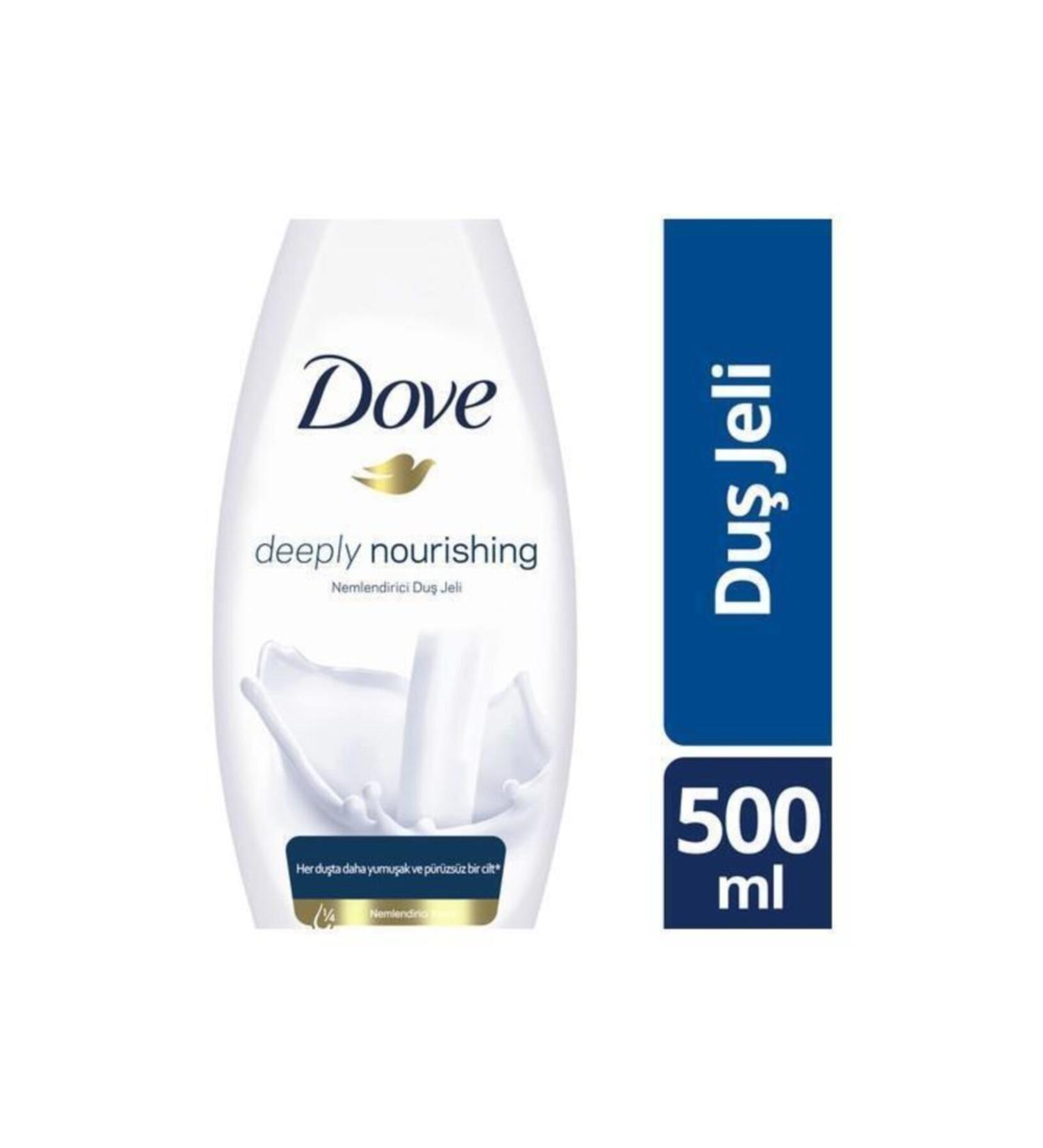 Dove Shower Gel Deeply Nourishing Cream Moisturizer 500 Ml