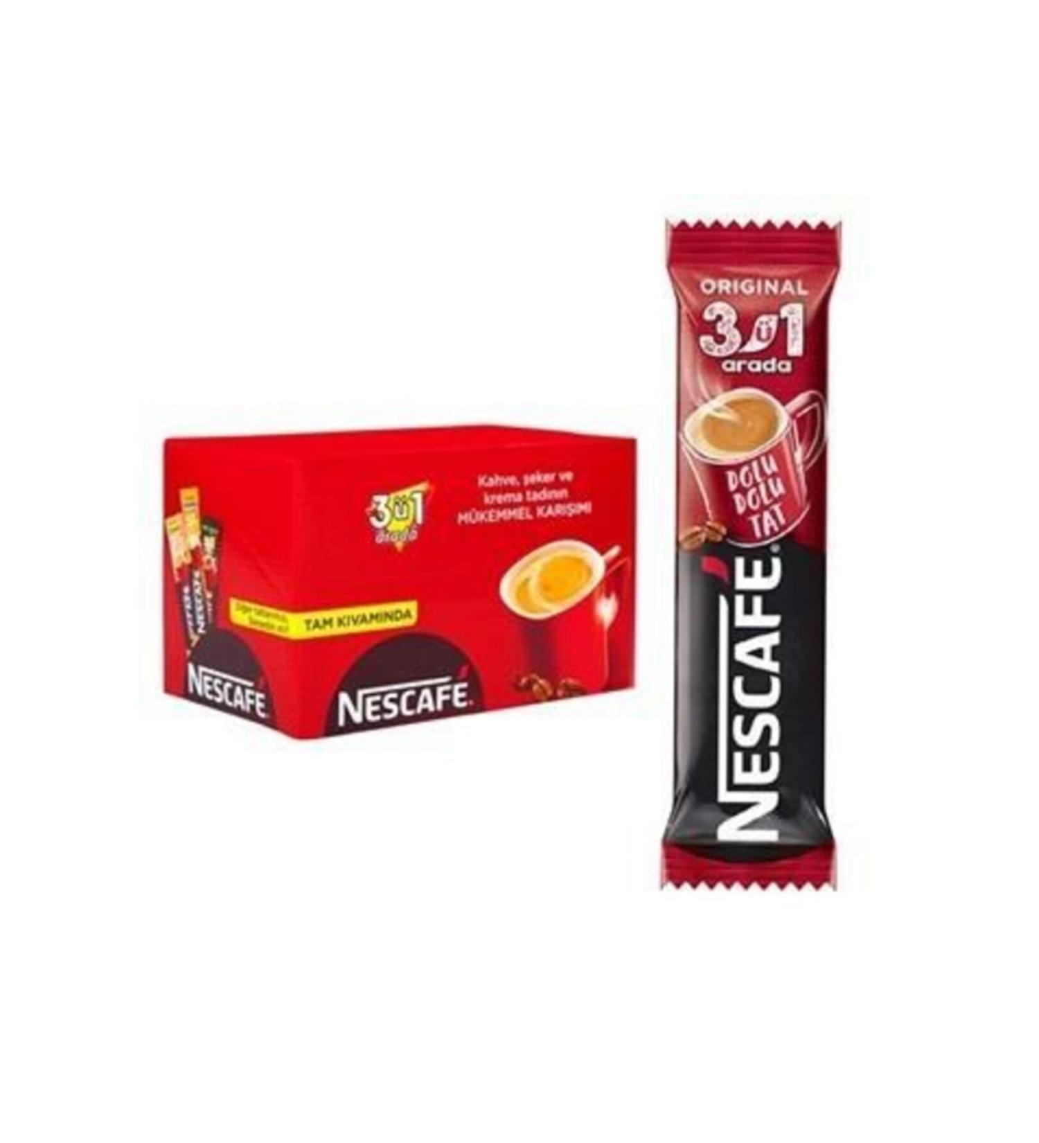 Nescafe Nestle 3 in 1 Original Coffee Bags 56 Pieces