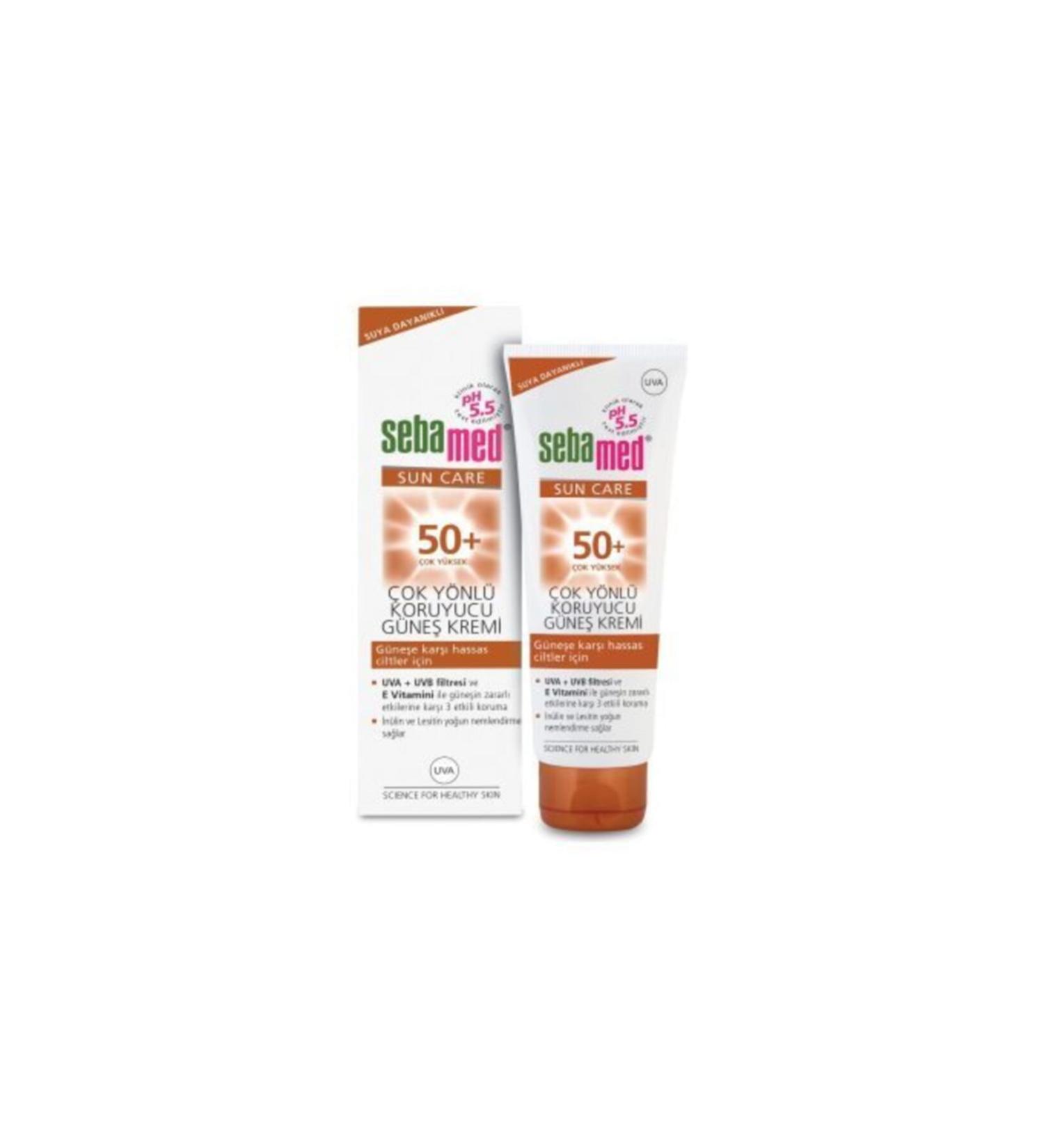 Sebamed Spf 50+ Multi-Protection Sun Cream 75 Ml 4103040898531