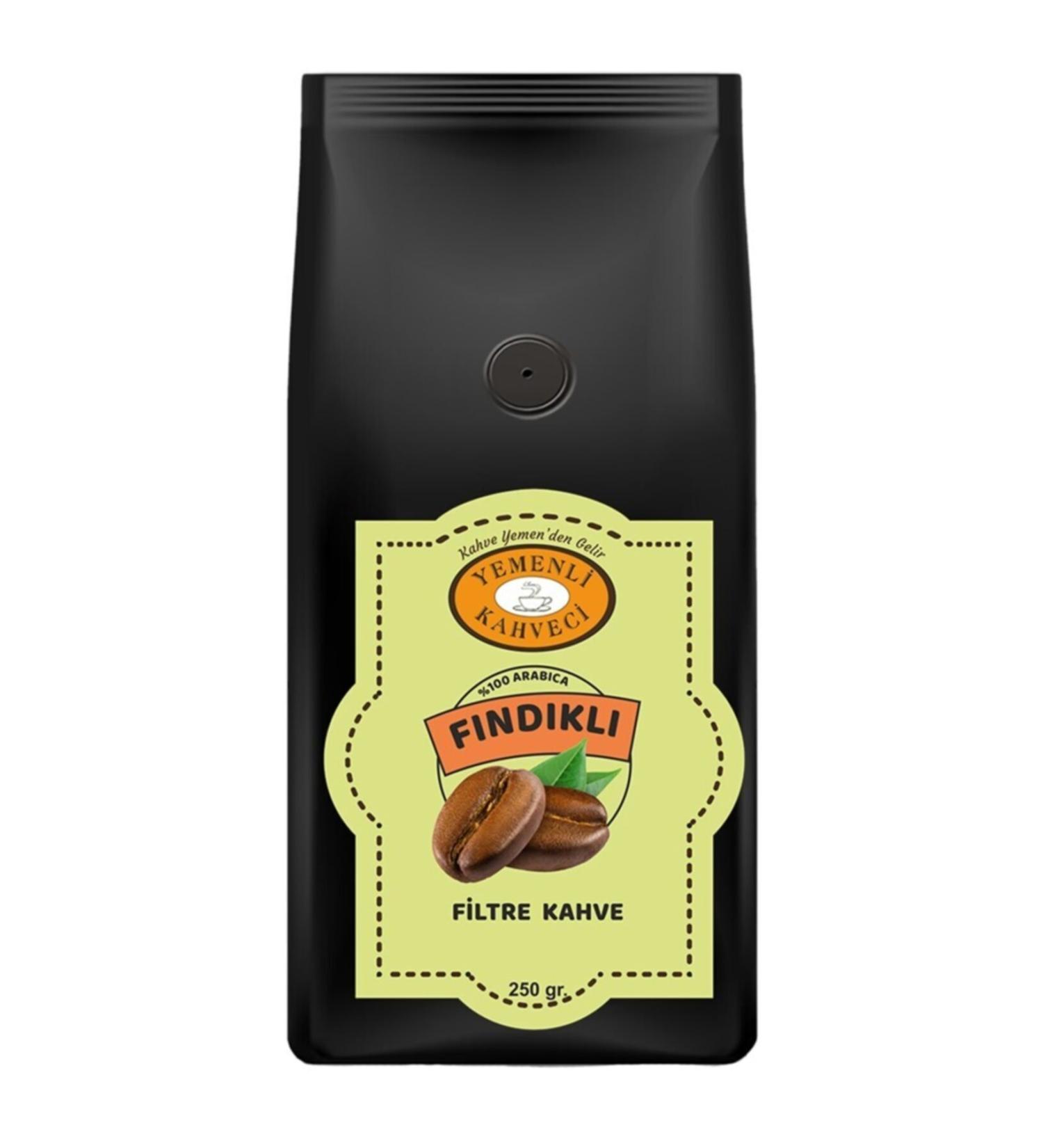 YEMENL KAHVEC Hazelnut Filter Coffee 250 Gr.
