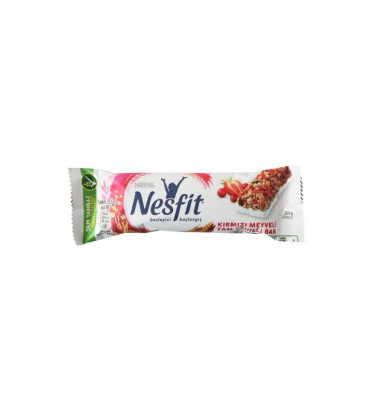 Nestle Nesfit Red Fruit Whole Grain Bar 94 Calories Nutritious Starter X16