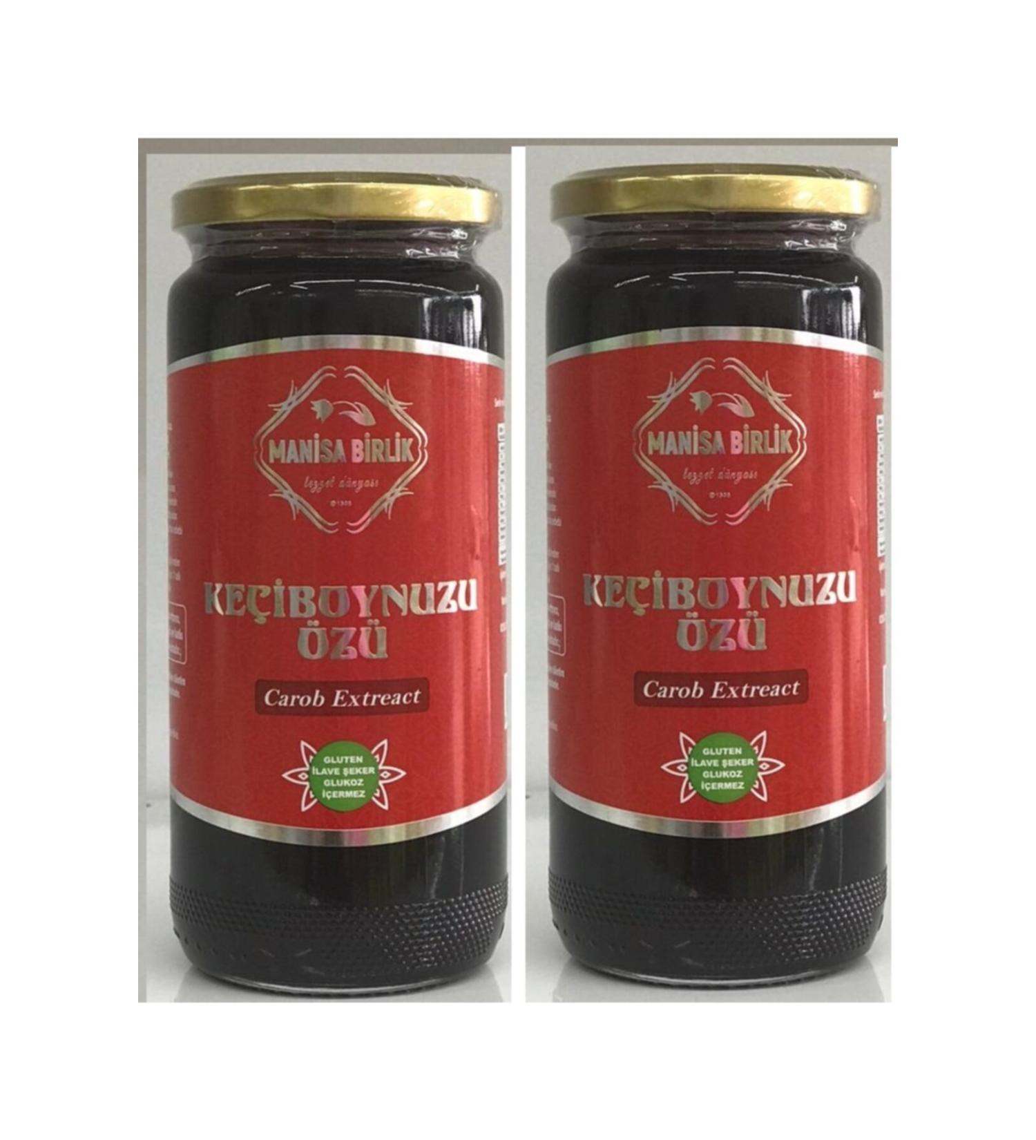Manisabirliktezzet Manisa Birlik Carob Extract 640 Gr 2 Piece Set 2 * 640