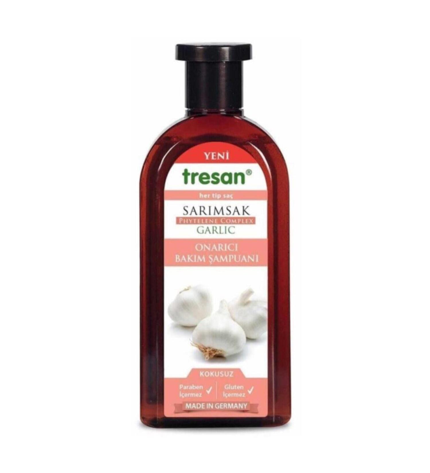 Tresan Garlic Repair Care Shampoo 300 Ml 2 Li