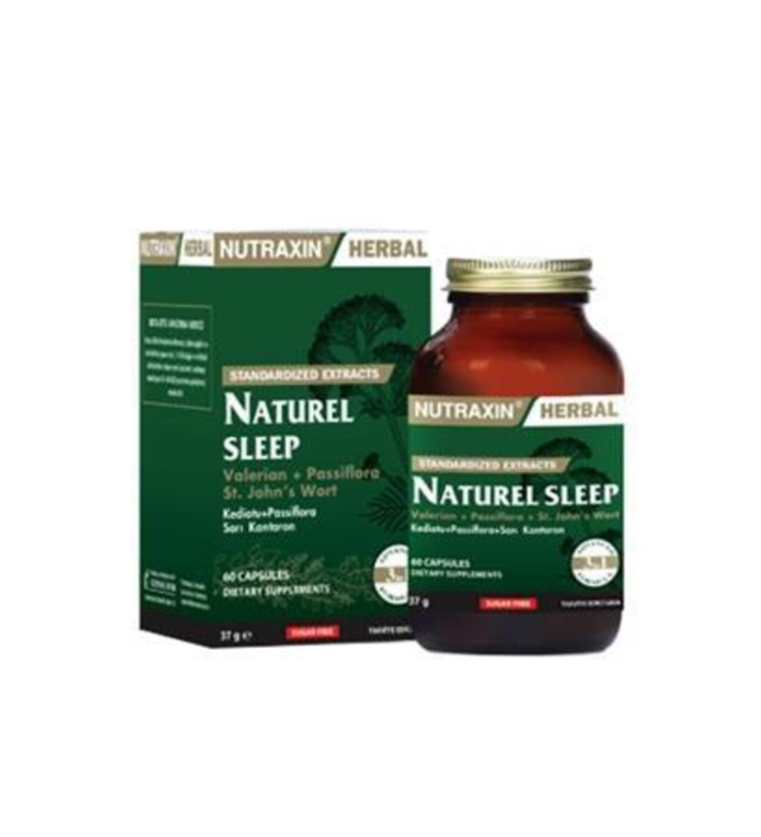 Nutraxin Natural Sleep 60 Capsules
