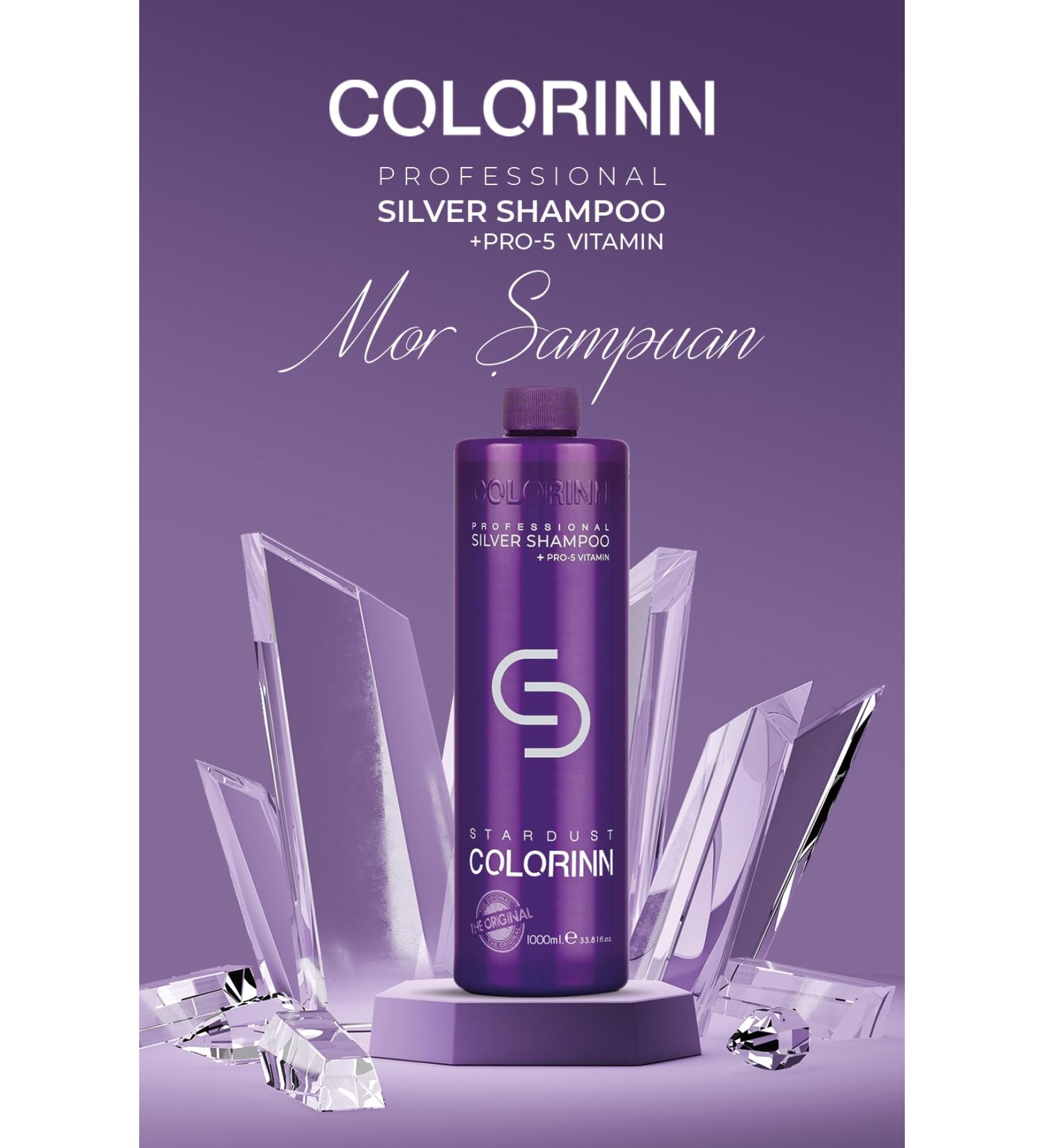 Colorinn Stardust Silver Purple Shampoo 1000 ml 8681820113426 - Buy Online on GoSupps.com