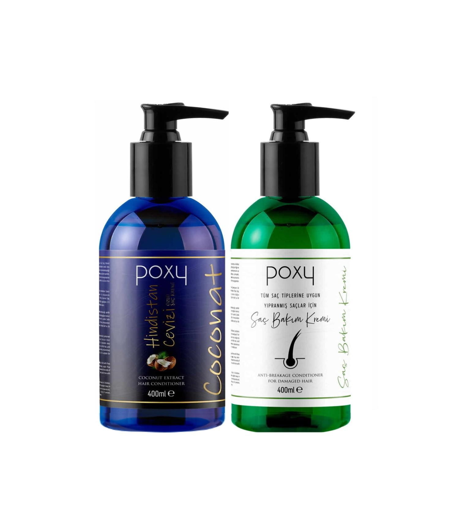 Poxy Coconut Essence Hair Conditioner 400 Ml & Hair Care Conditioner Suitable for All Hair Types 400 Ml