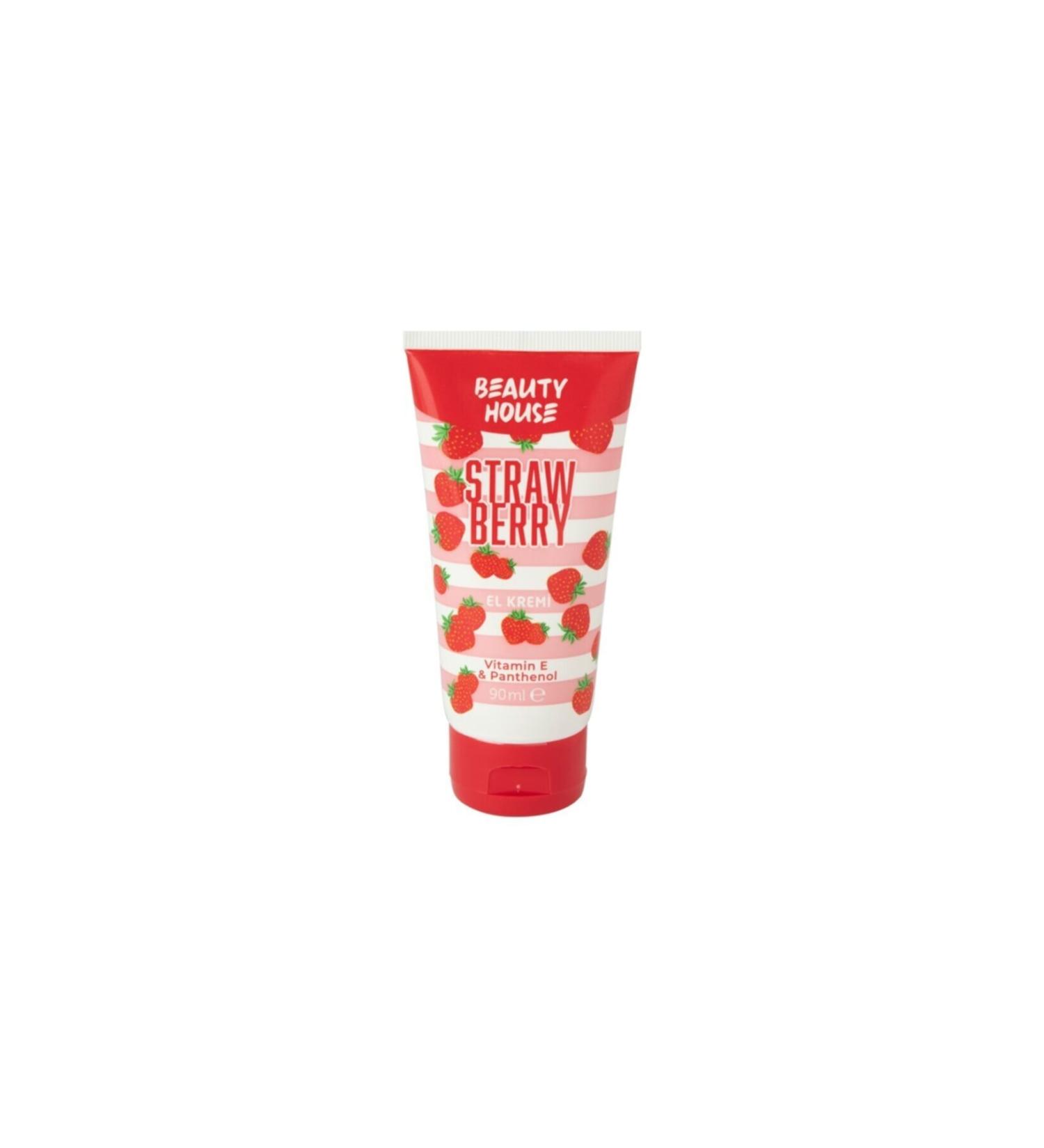 Beauty House Hand Cream Strawberry Extract 90 Ml