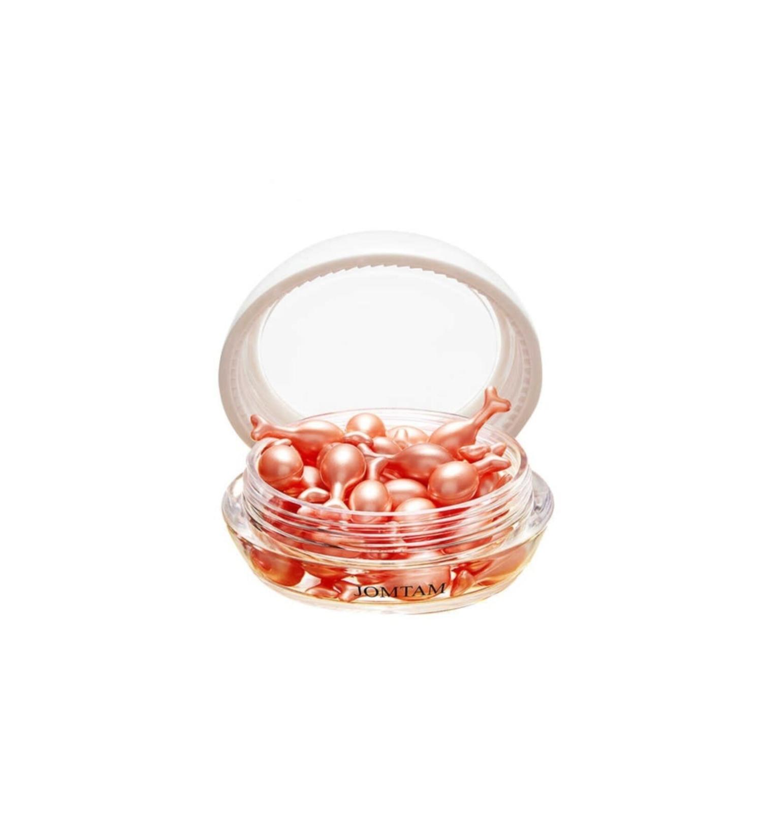Jomtam Fullerene Placenta Extract Repair Anti-Age Youth Serum Capsules 30 Pcs - Buy Online on GoSupps.com