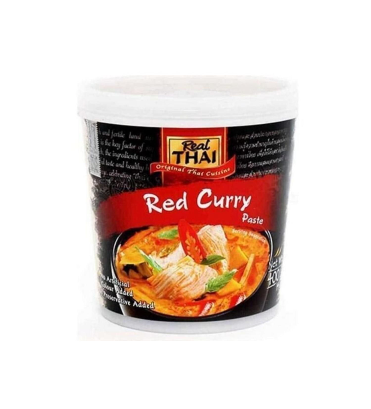 Real Thai Curry Paste Red 400 Gr