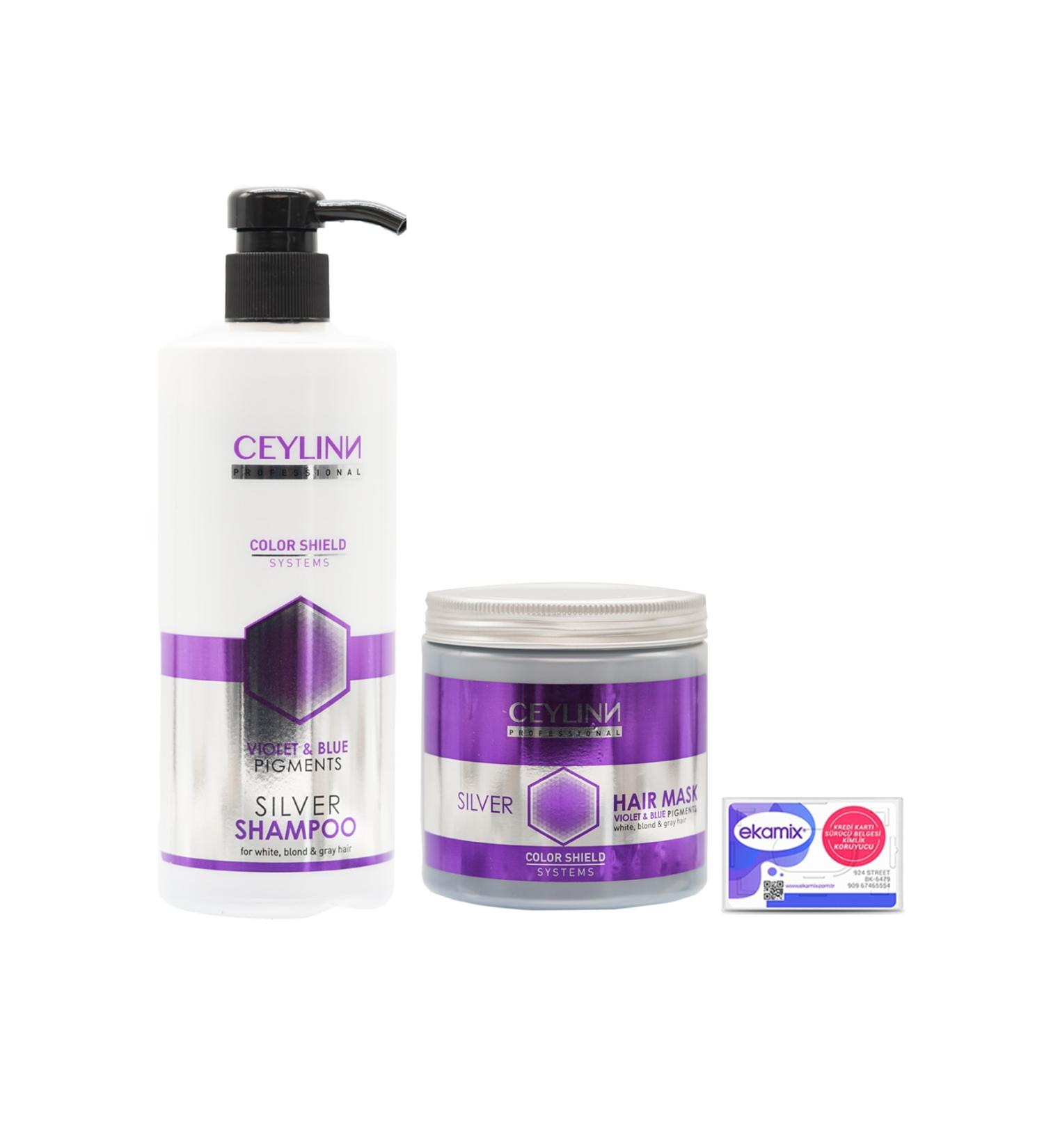 Ceylinn Silver Shampoo 500ml And Hair Mask
