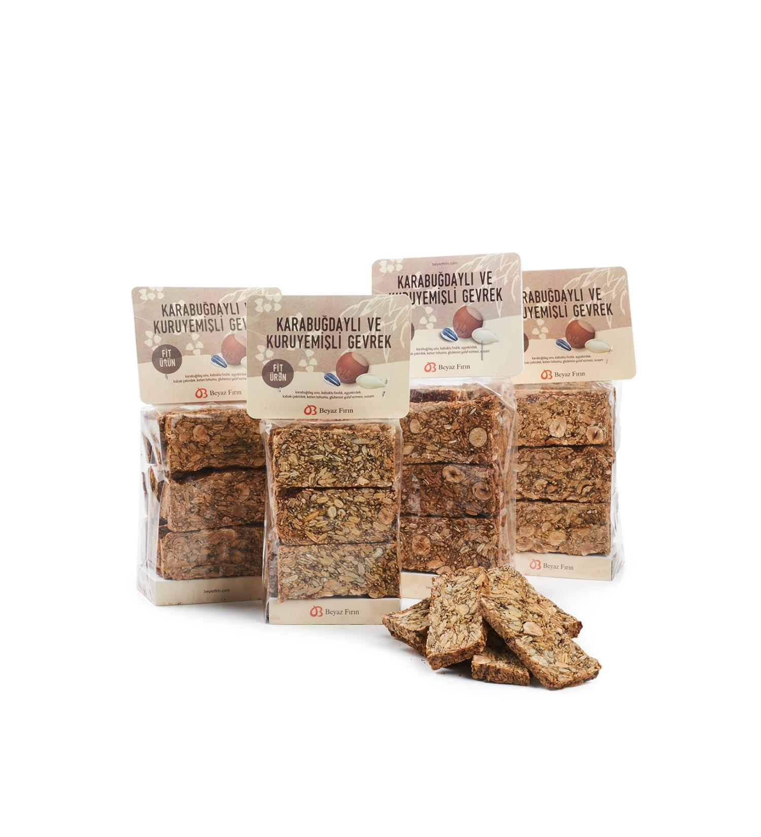 Beyaz F r n Quadruple Buckwheat and Nut Fit Crisp Package