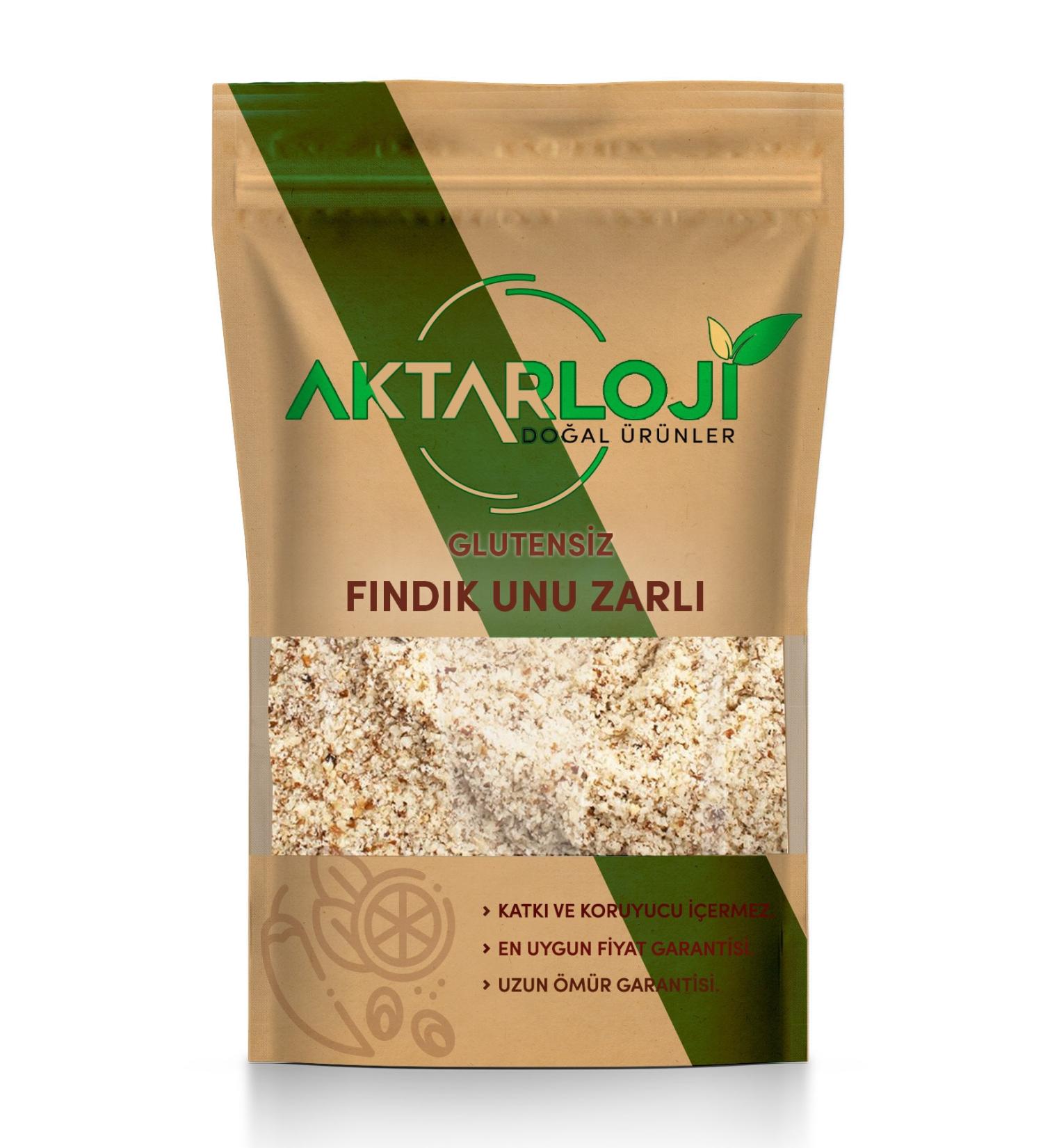 Aktarloji 1 Kg Gluten Free Hazelnut Flour with Skin
