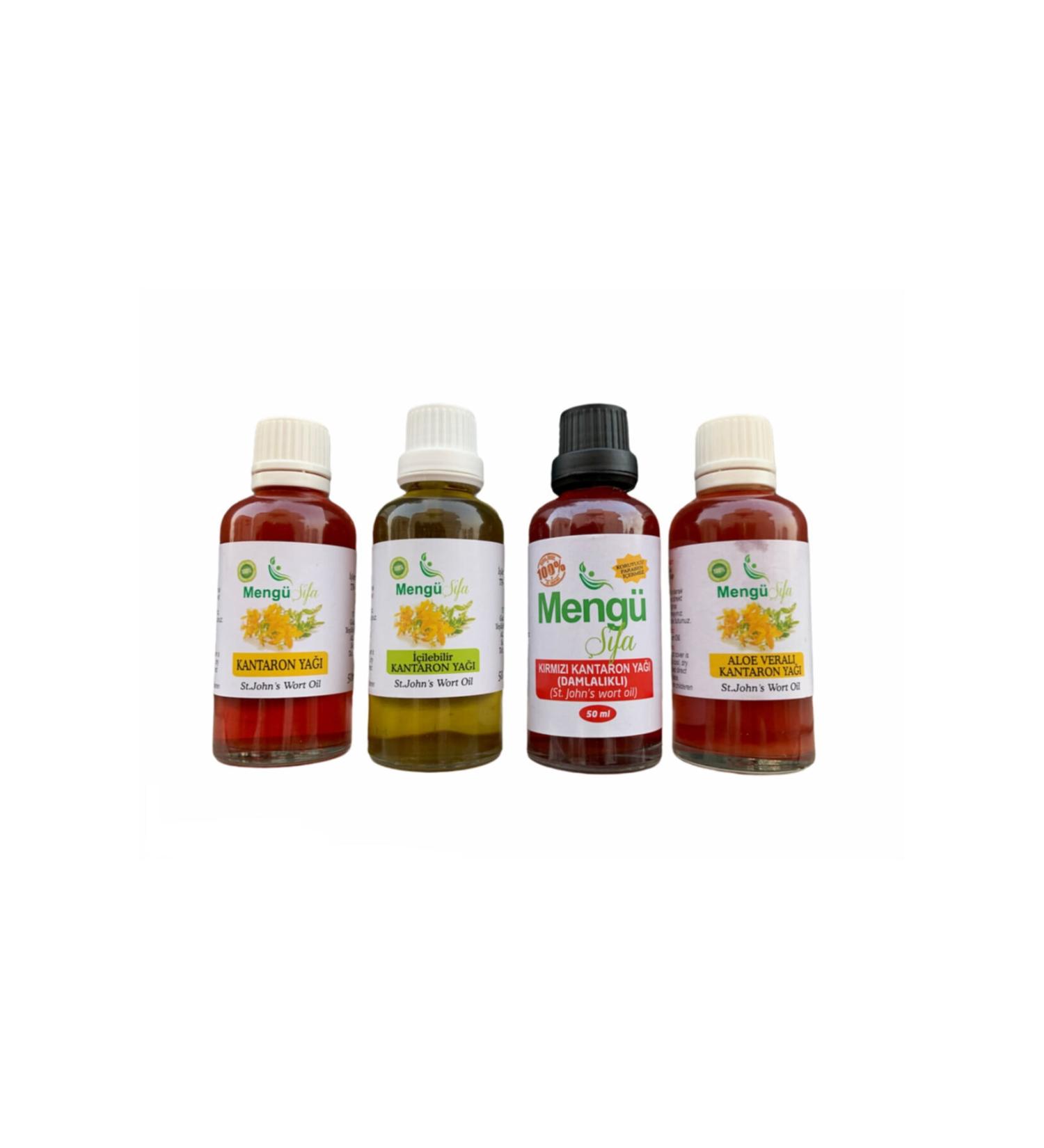 Meng Healing 4-Piece St. John's Wort Oil Variety 200ml