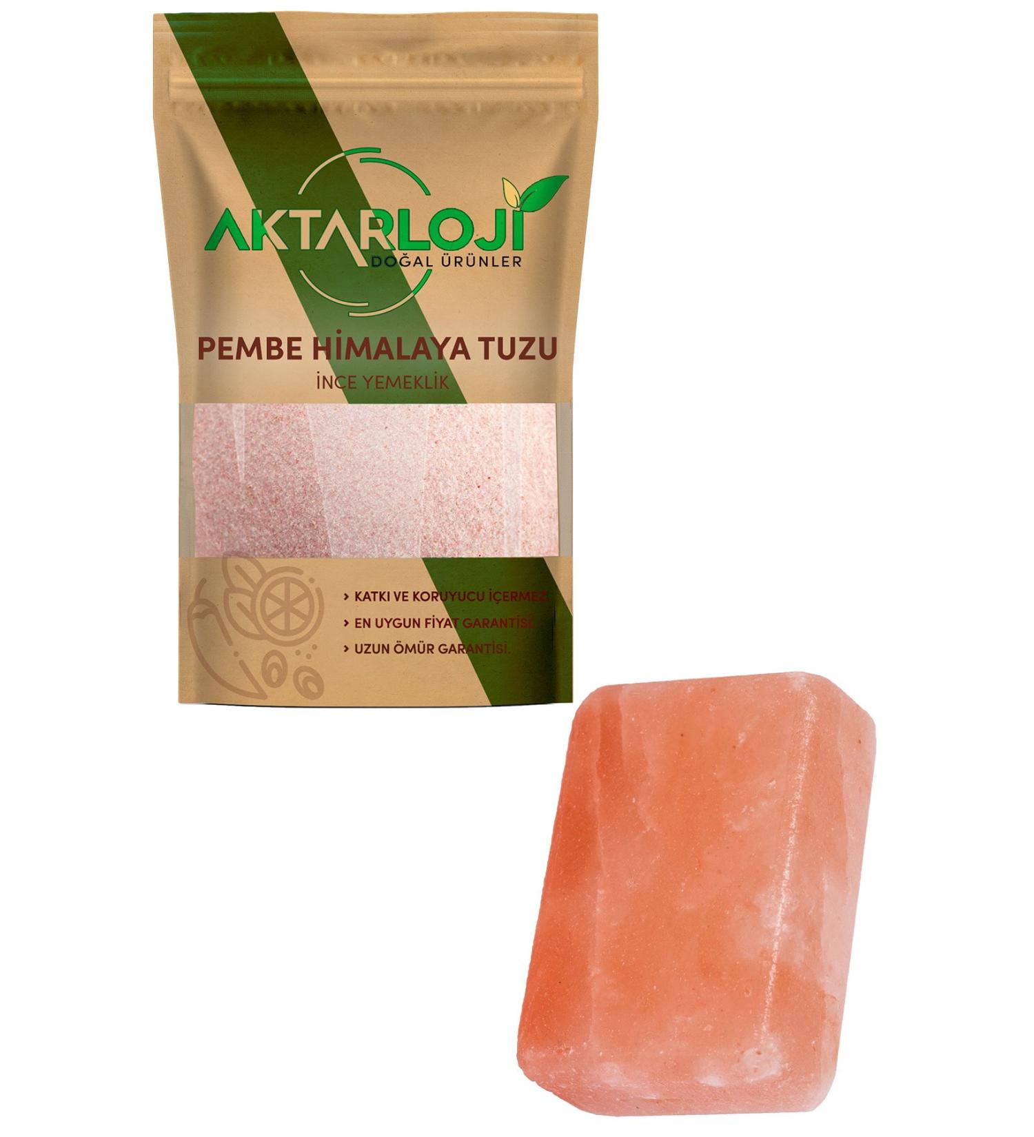 Aktarloji 5 Kg Ground Fine Himalayan Salt for Cooking + Large Himalayan Salt Soap