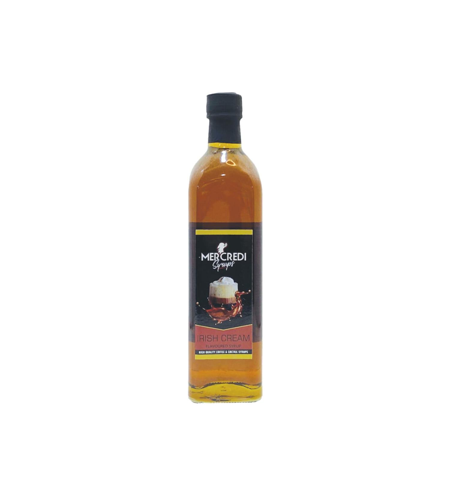 MERCREDI Irish Cream Coffee and Cocktail Syrup 750 Ml