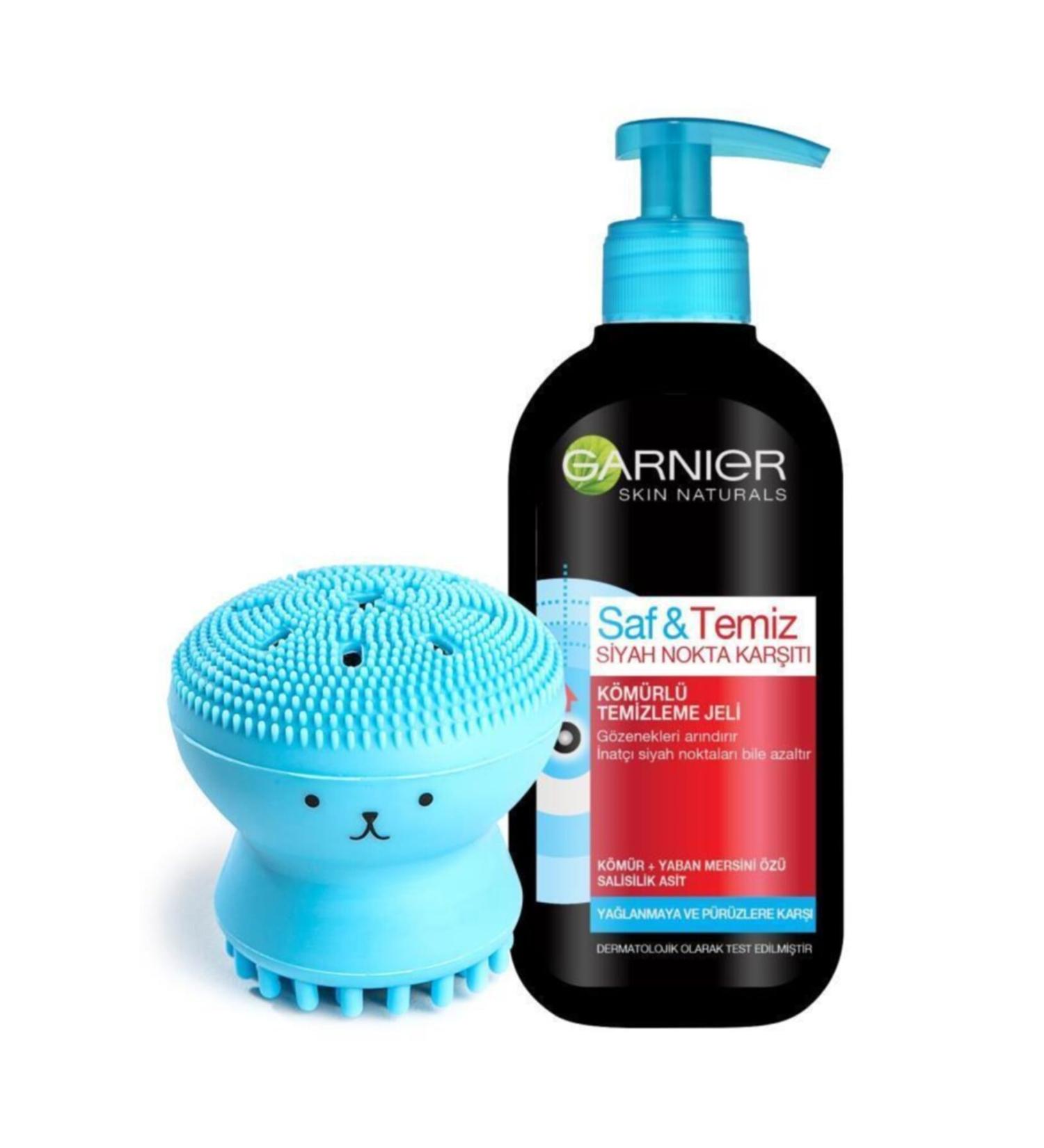 Garnier Pure And Clean Charcoal Cleansing Gel 200 ml Washing Device