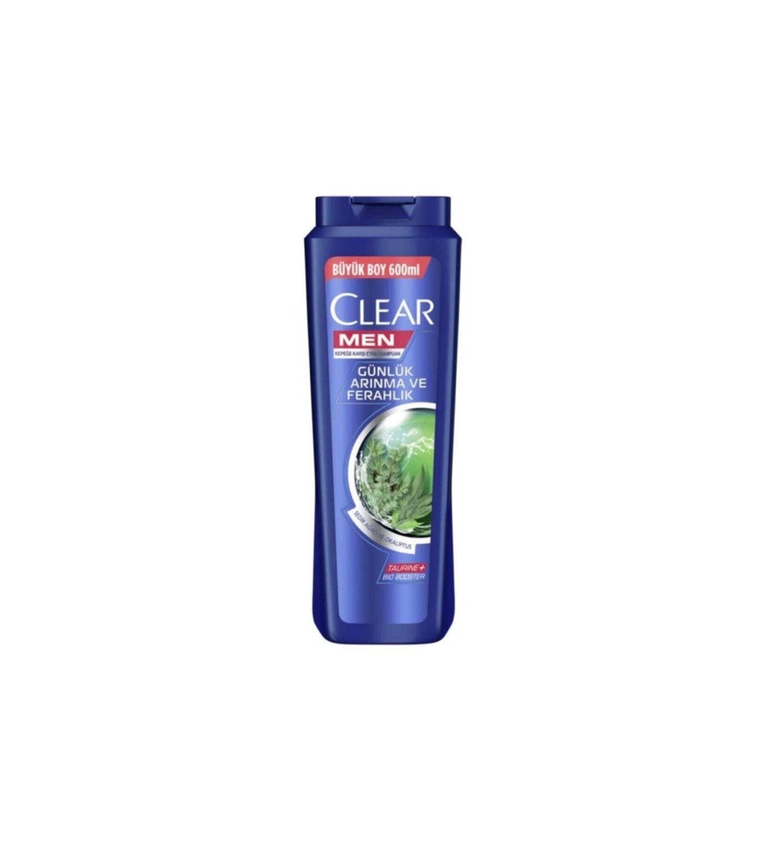 Brand Clear Shampoo Men 600 Ml Purifying Freshness