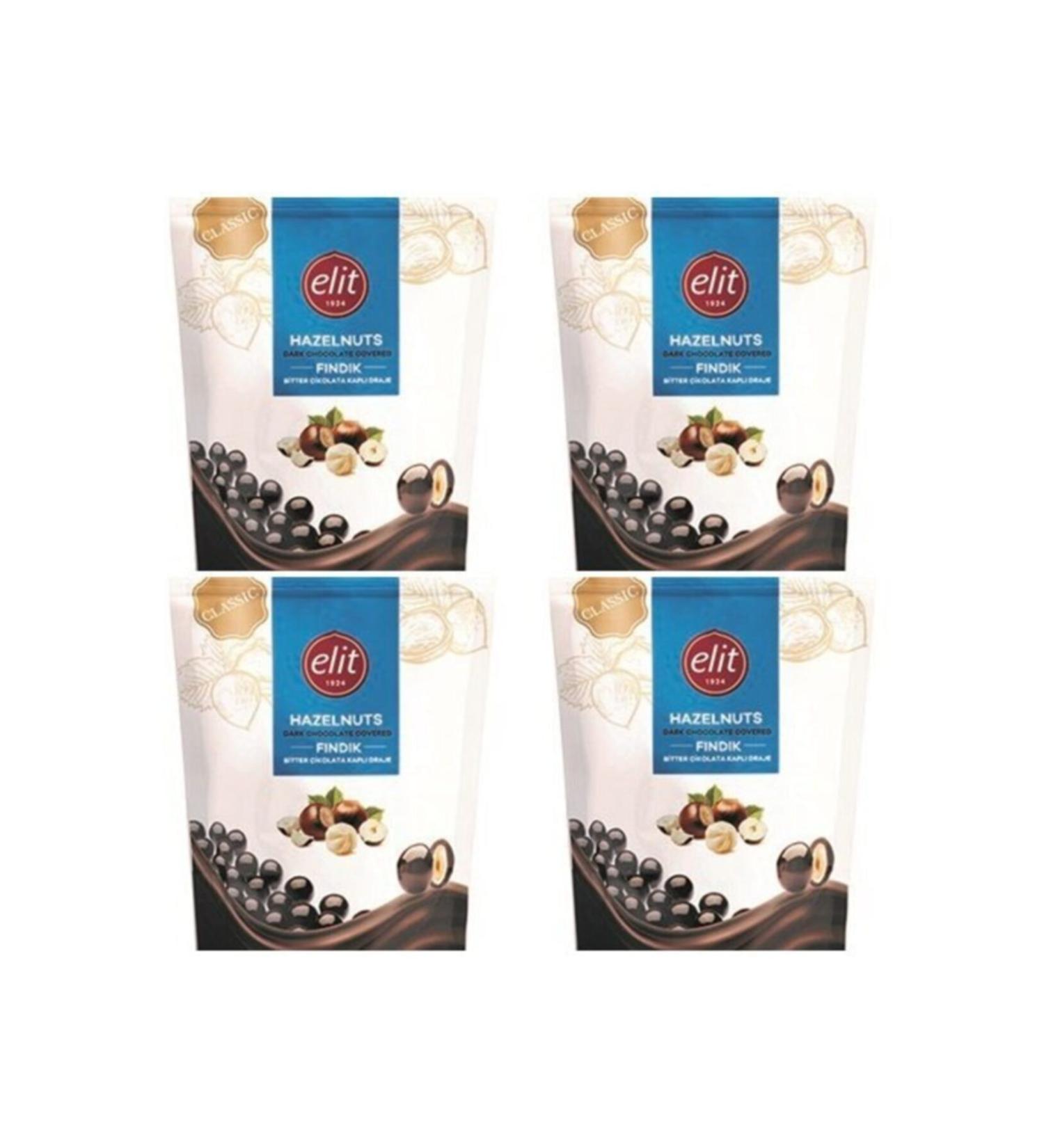 Elit Bitter Hazelnut Dragee 125gr 4 Pieces