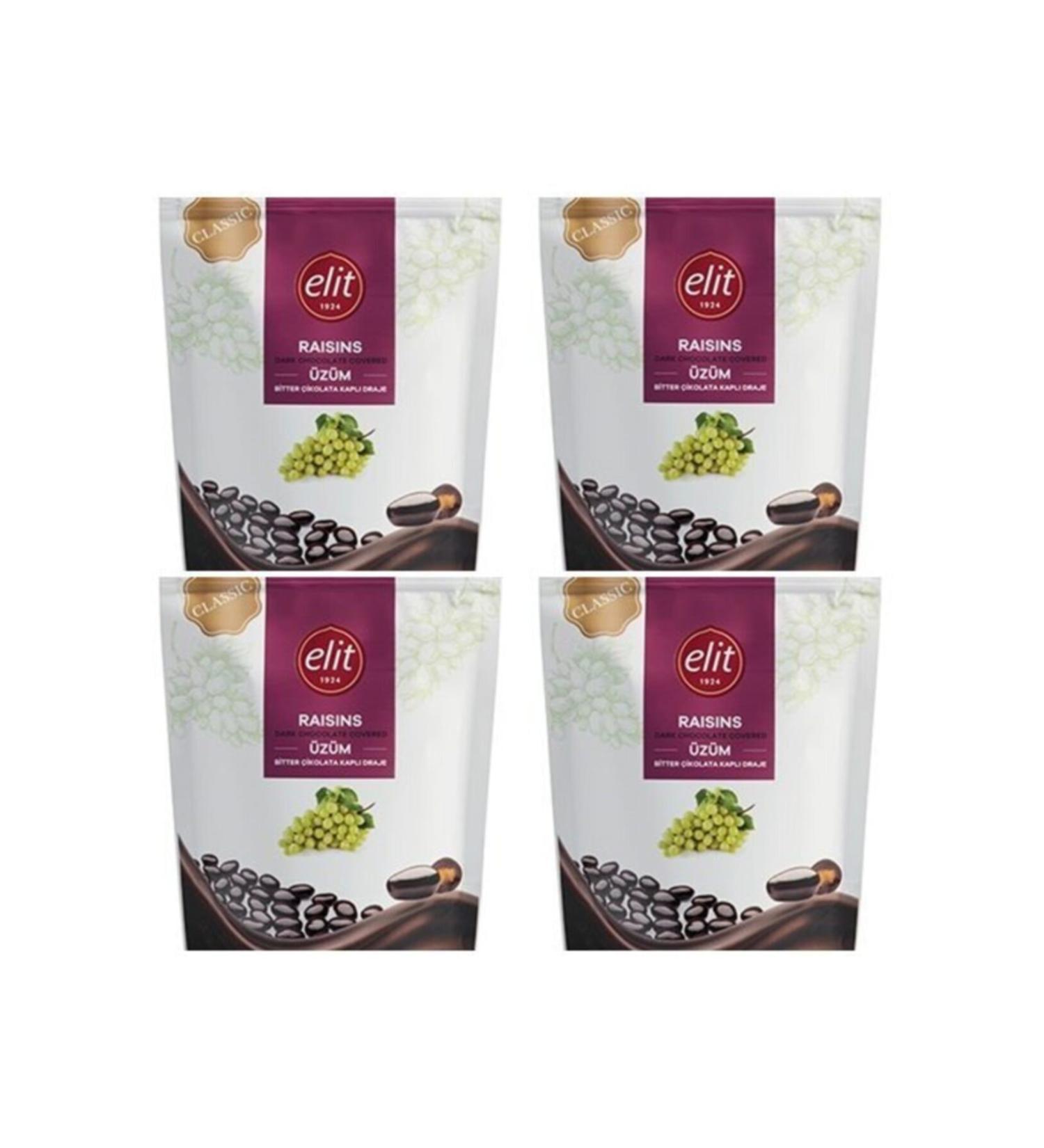 Elite Bitter Grape Dragee 125 Gr 4 Pieces