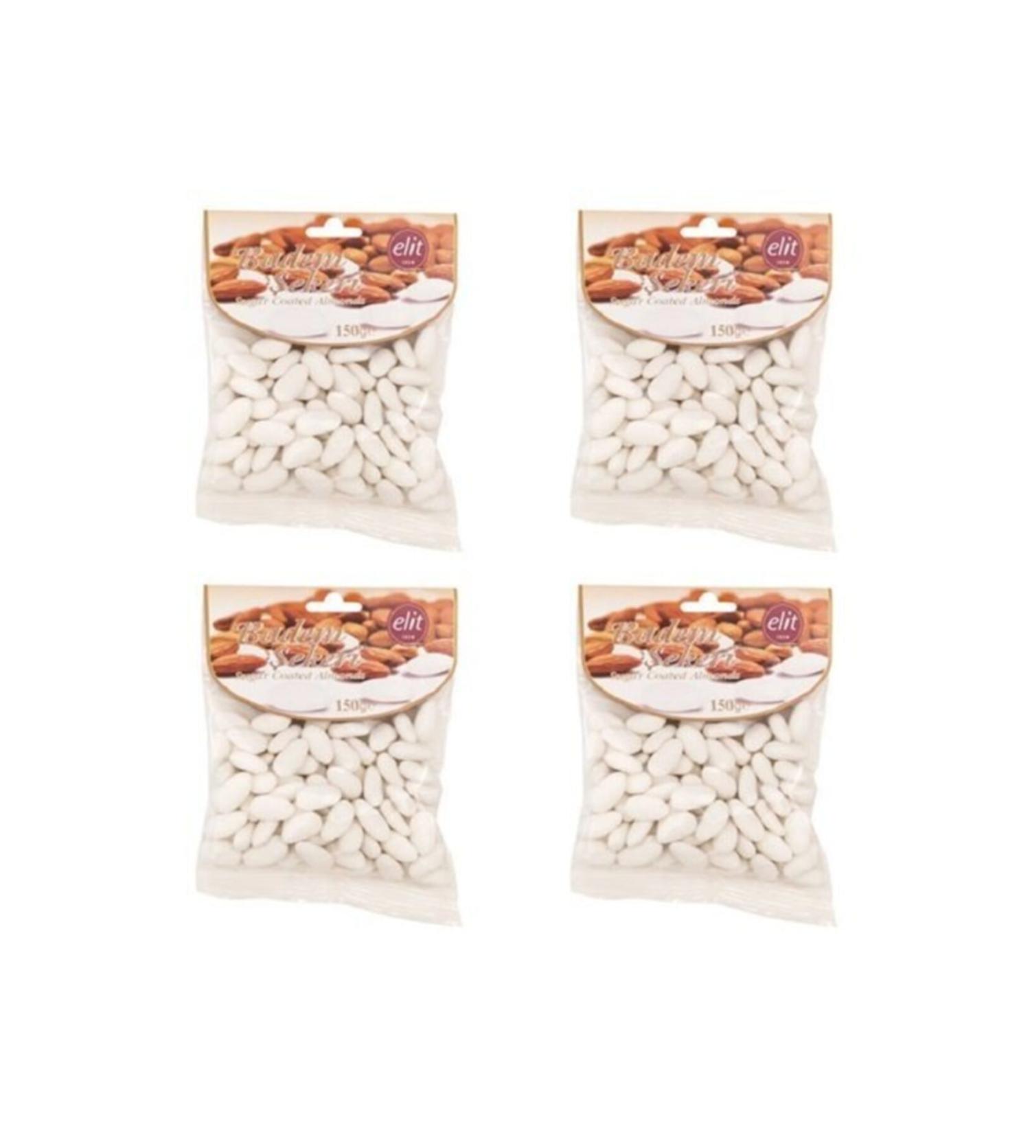 Elite Almond Sugar Bag 150 Gr 4 Pieces