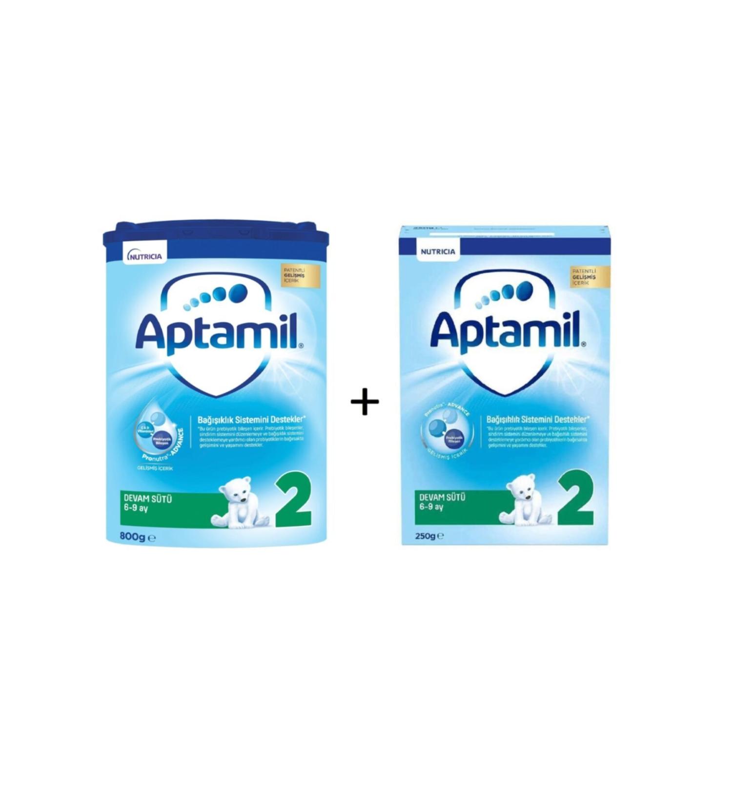 Aptamil Follow-On Milk No. 2 800 Gr + 250 Gr - Buy Online on GoSupps.com