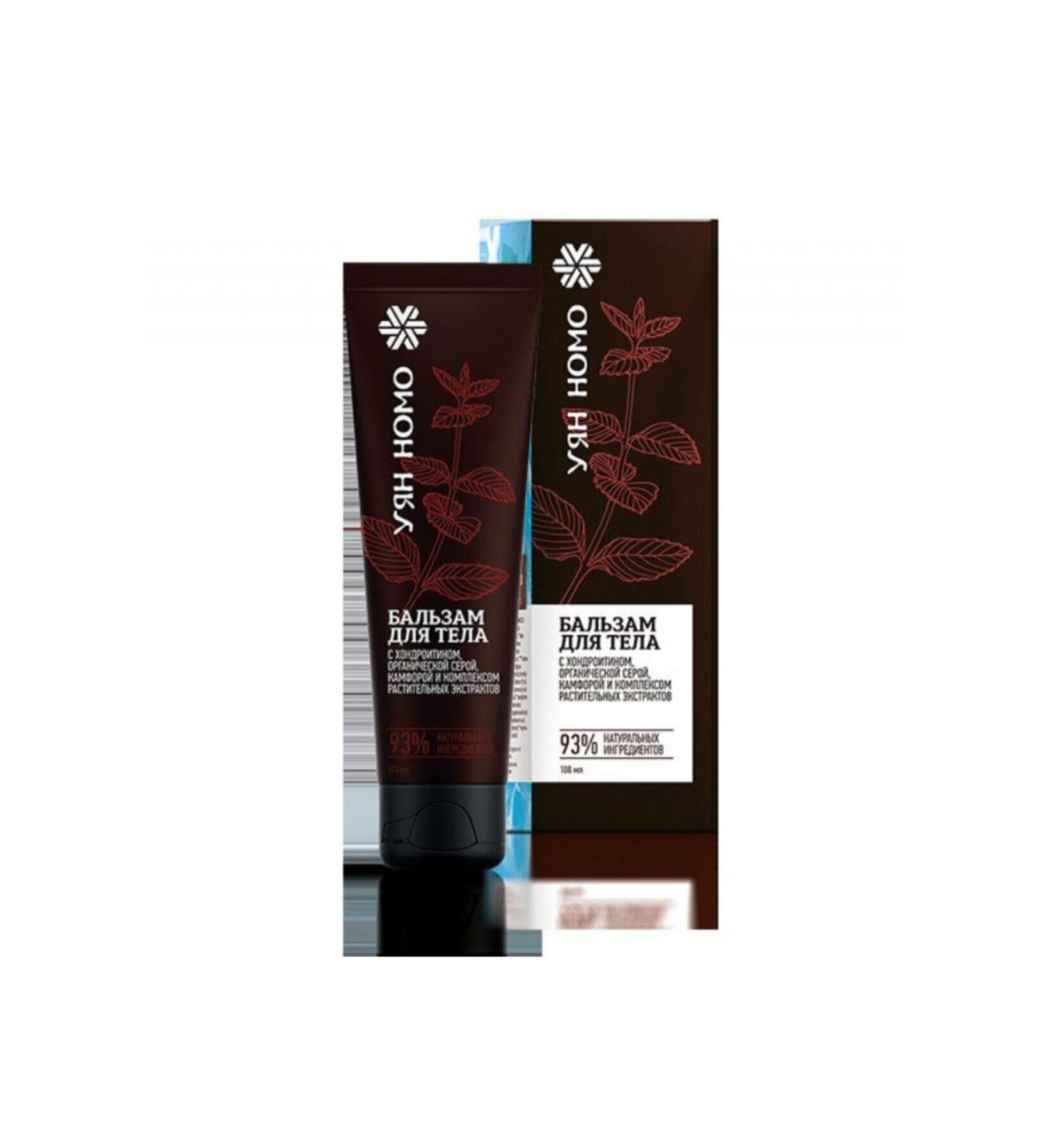 ARENAGYM Natural Cream for Muscle Joint Body Pain Uyan Nomo - Siberian Balsams 100 ml