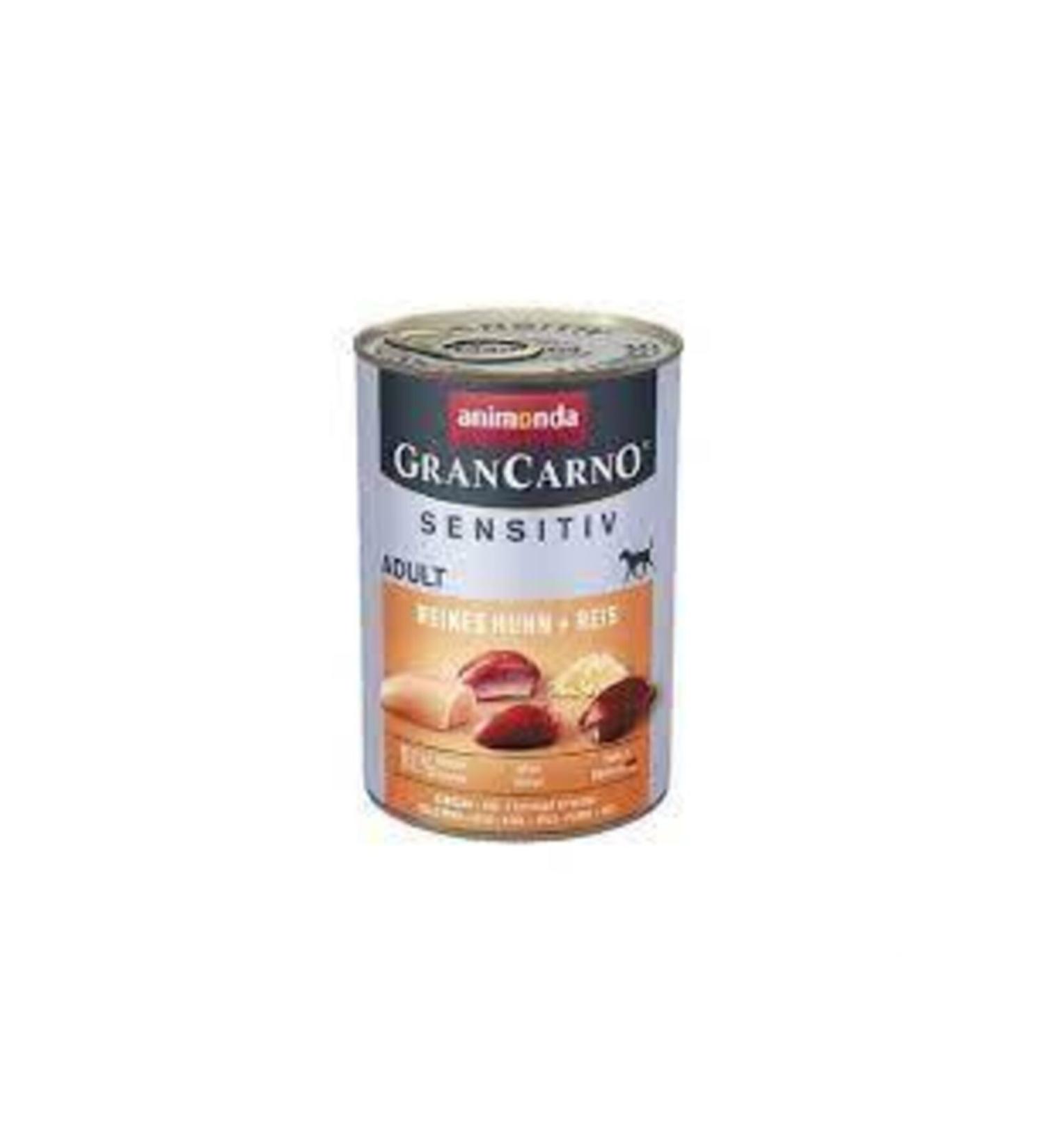 Animonda Gran Carno Sensitiv Chicken Rice Canned Dog Food 400 Gr