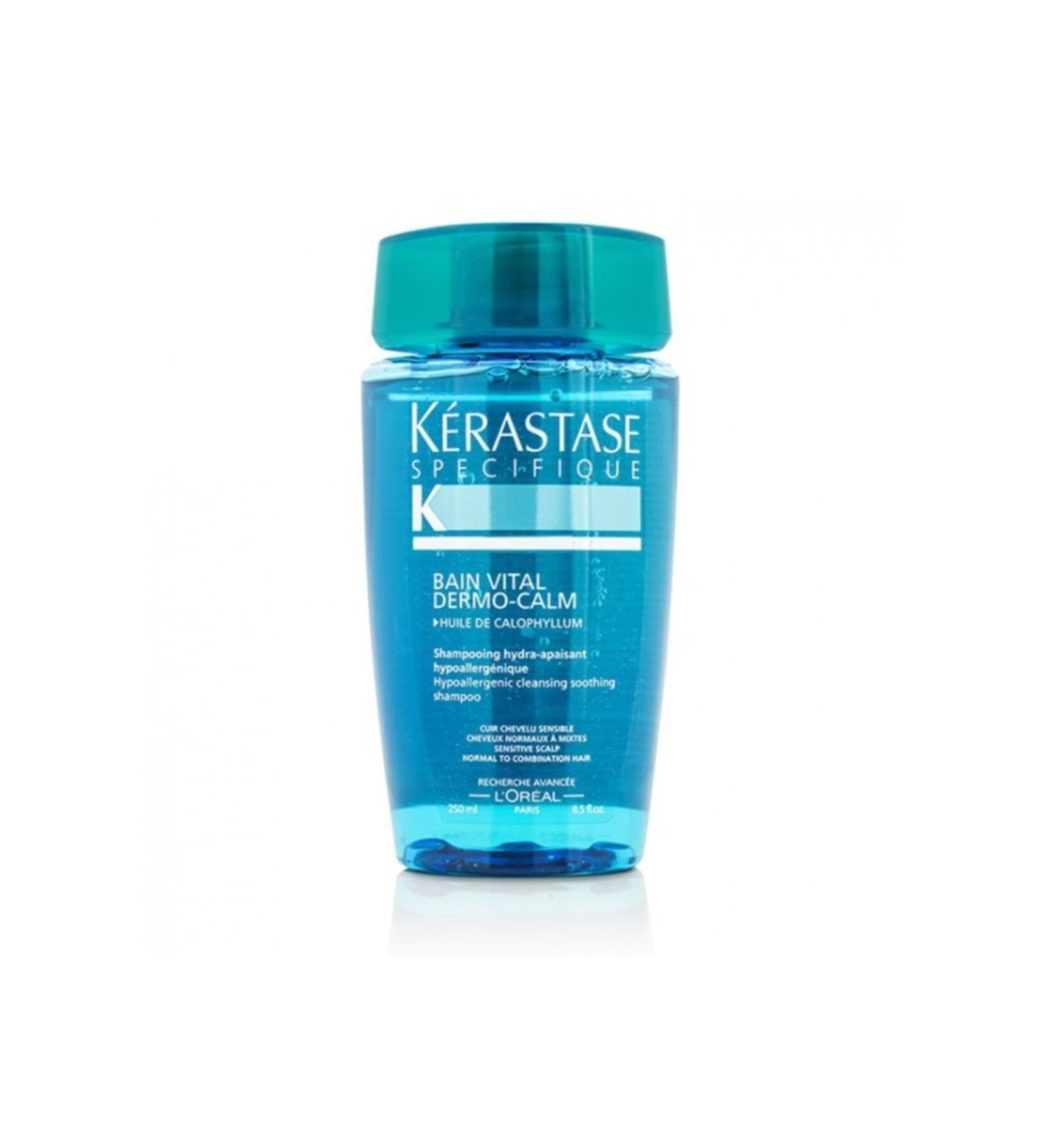 Kerastase Specifique Bain Vital Dermo Calm Soothing Shampoo for Sensitive Scalps and Combination Hair 250ml