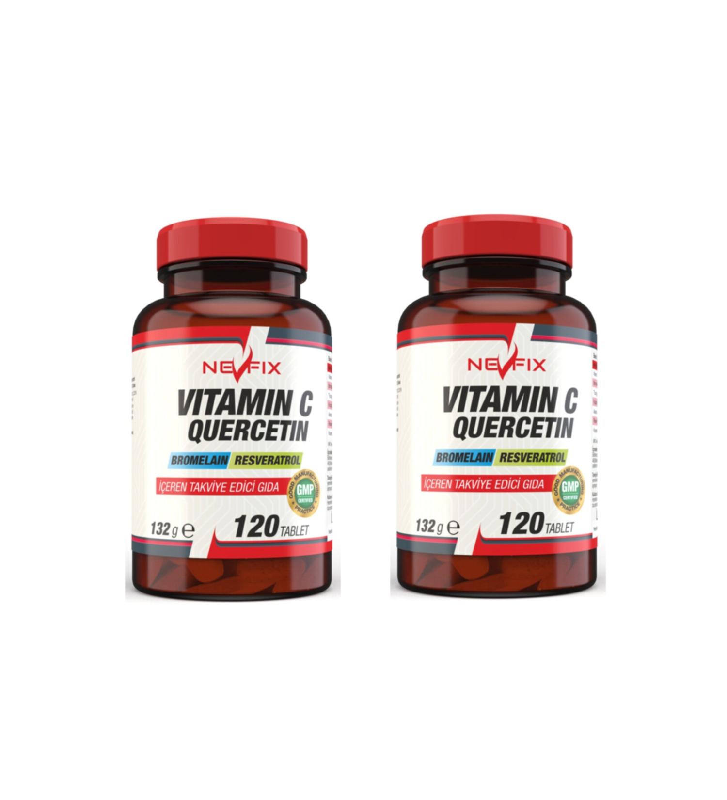 Nevfix Vitamin C 120 Tablets