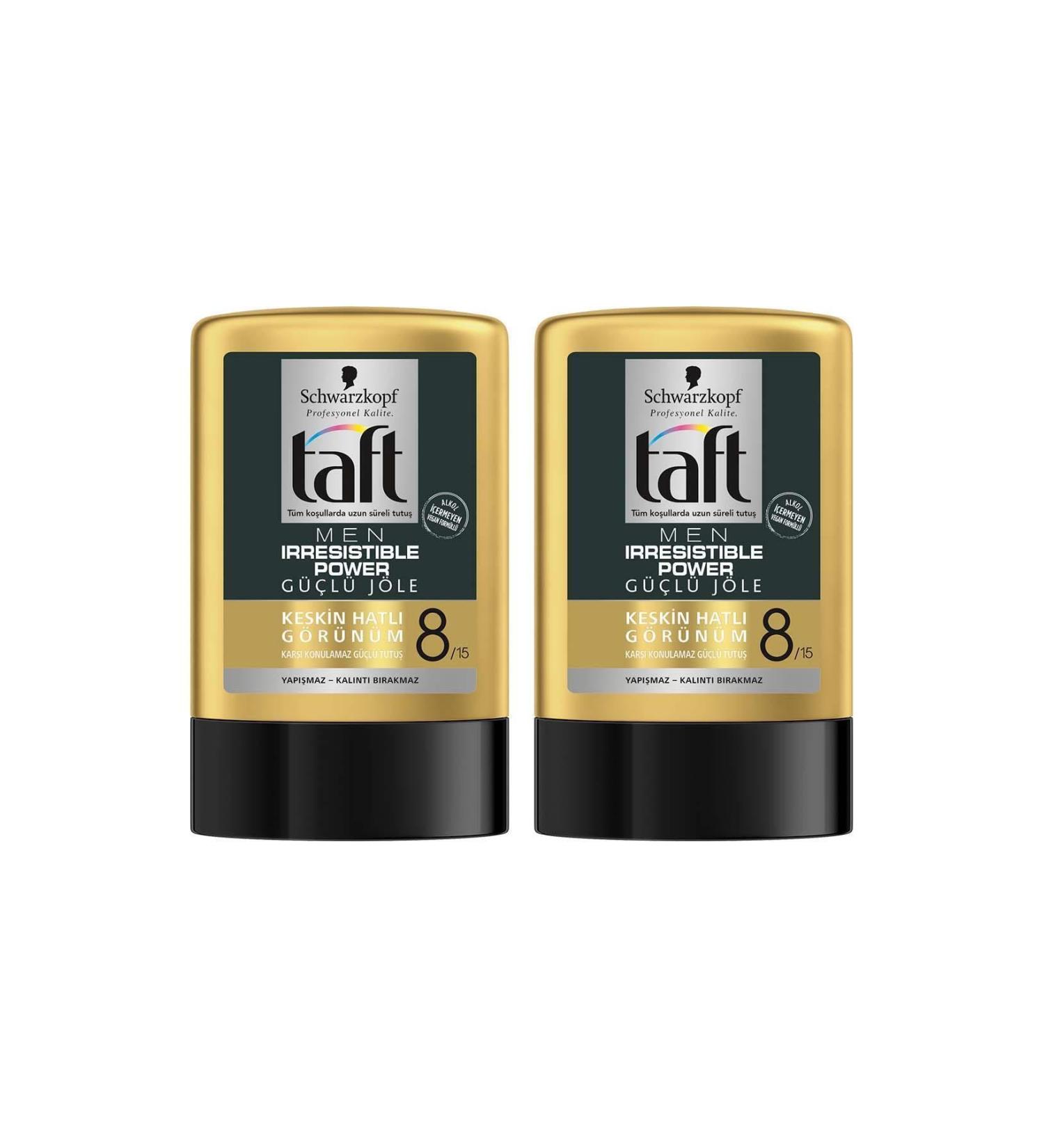 Taft Irresistable Power Jelly 300 Ml X 2 Pieces