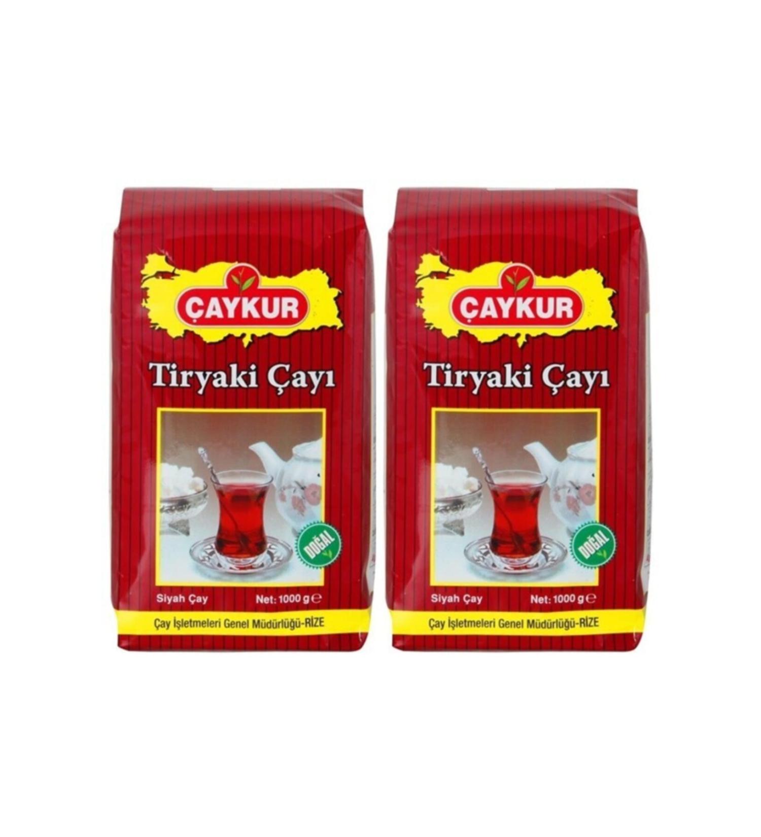  aykur Tiryaki Black Loose Tea 1 Kg 2 Pieces - Buy Online on GoSupps.com