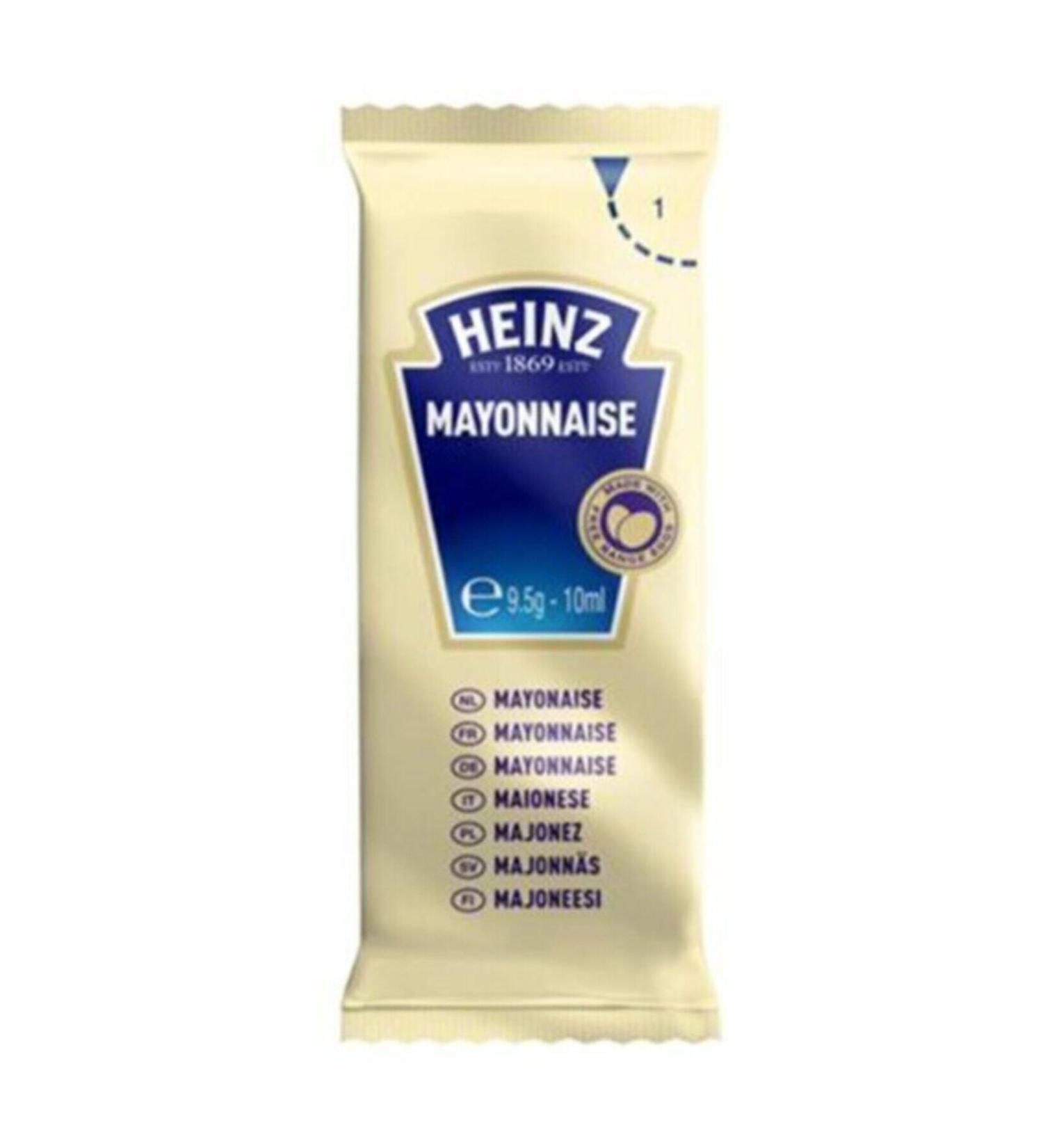 Heinz 50 Pieces Single-Size Mayonnaise Sachet Pp 9 Gr