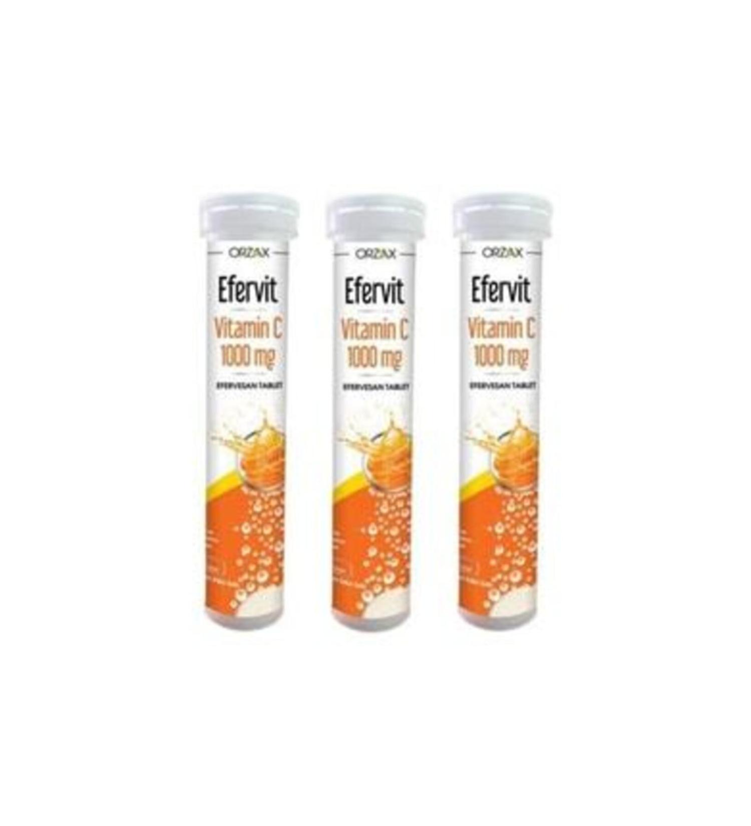 Ocean Efervit Vitamin C 1000mg 20 Tablets