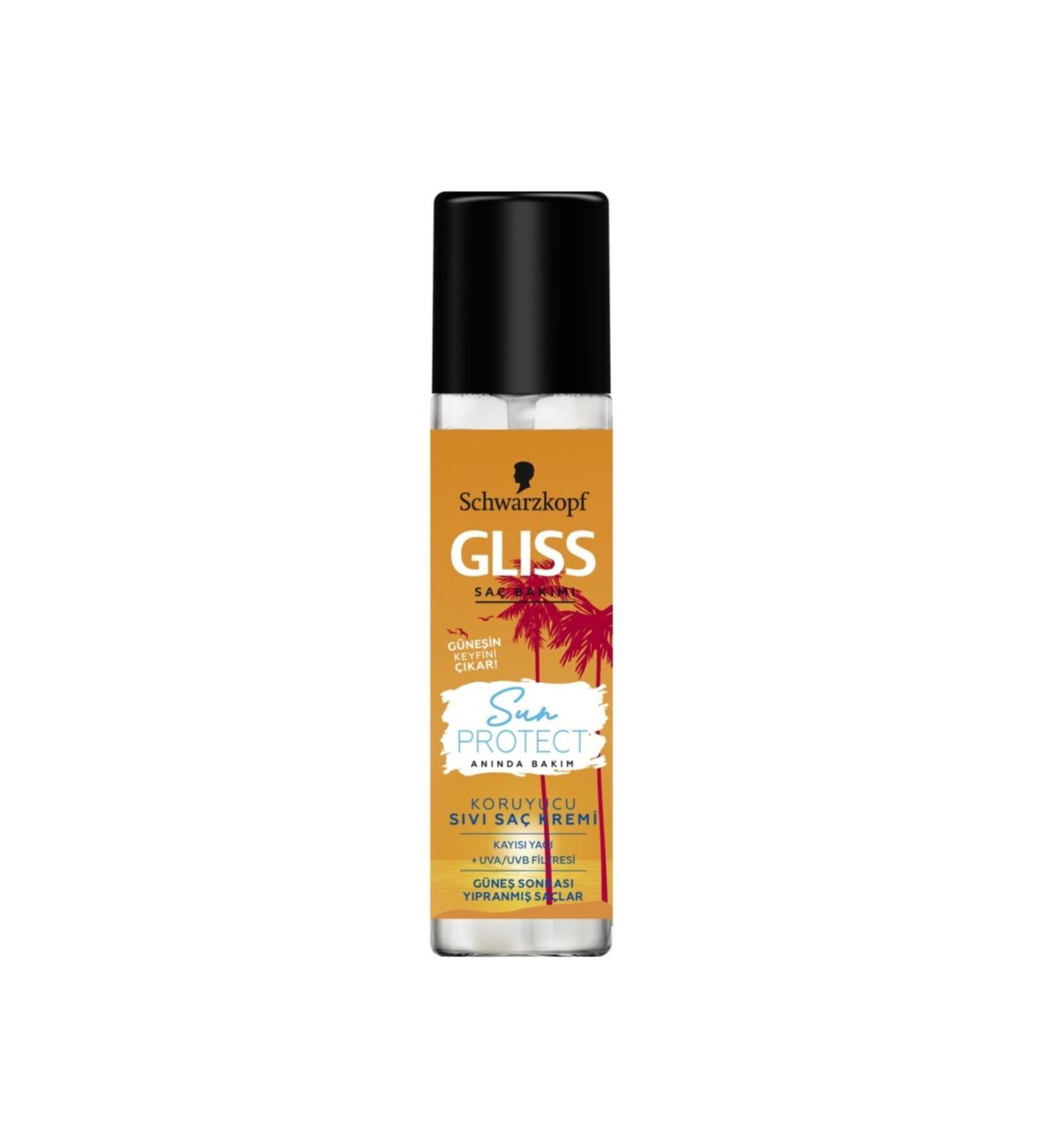 Gliss Sun Protect Liquid Hair Conditioner 200 Ml