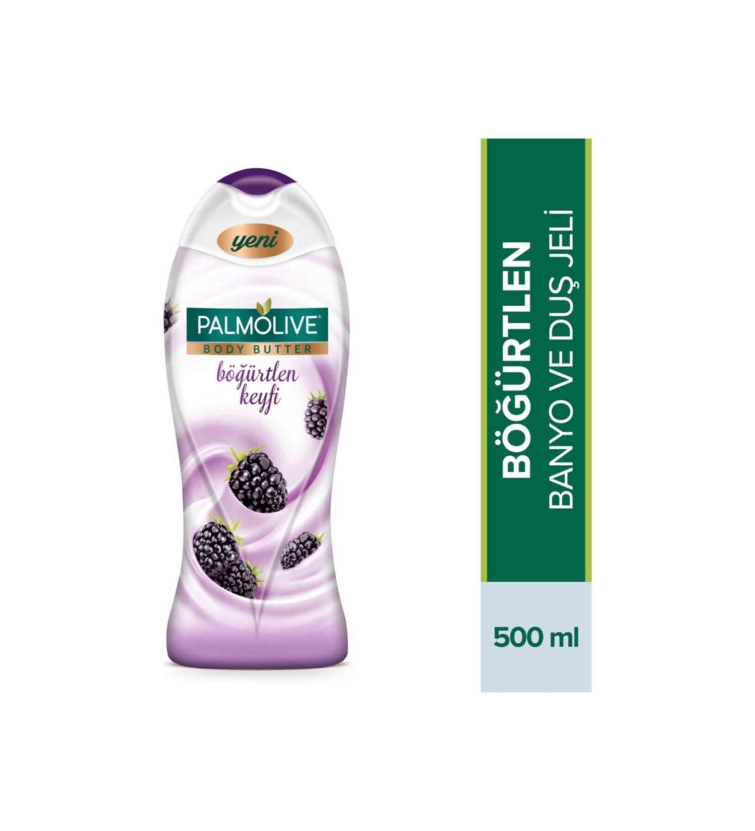 Palmolive Body Butter Blackberry Pleasure Bath and Shower Gel 500 Ml