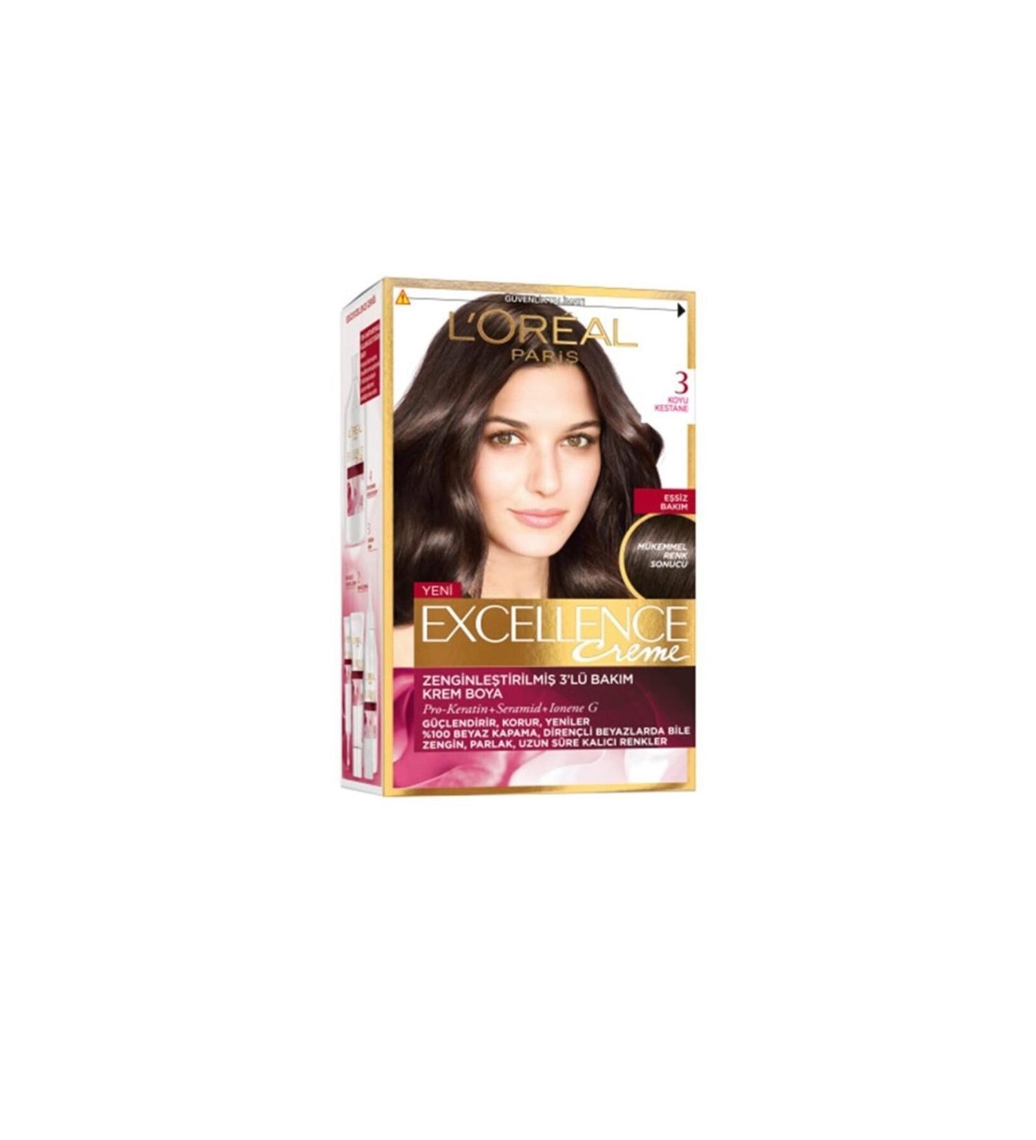 L'Oreal Paris Loreal Excellence Hair Dye 3