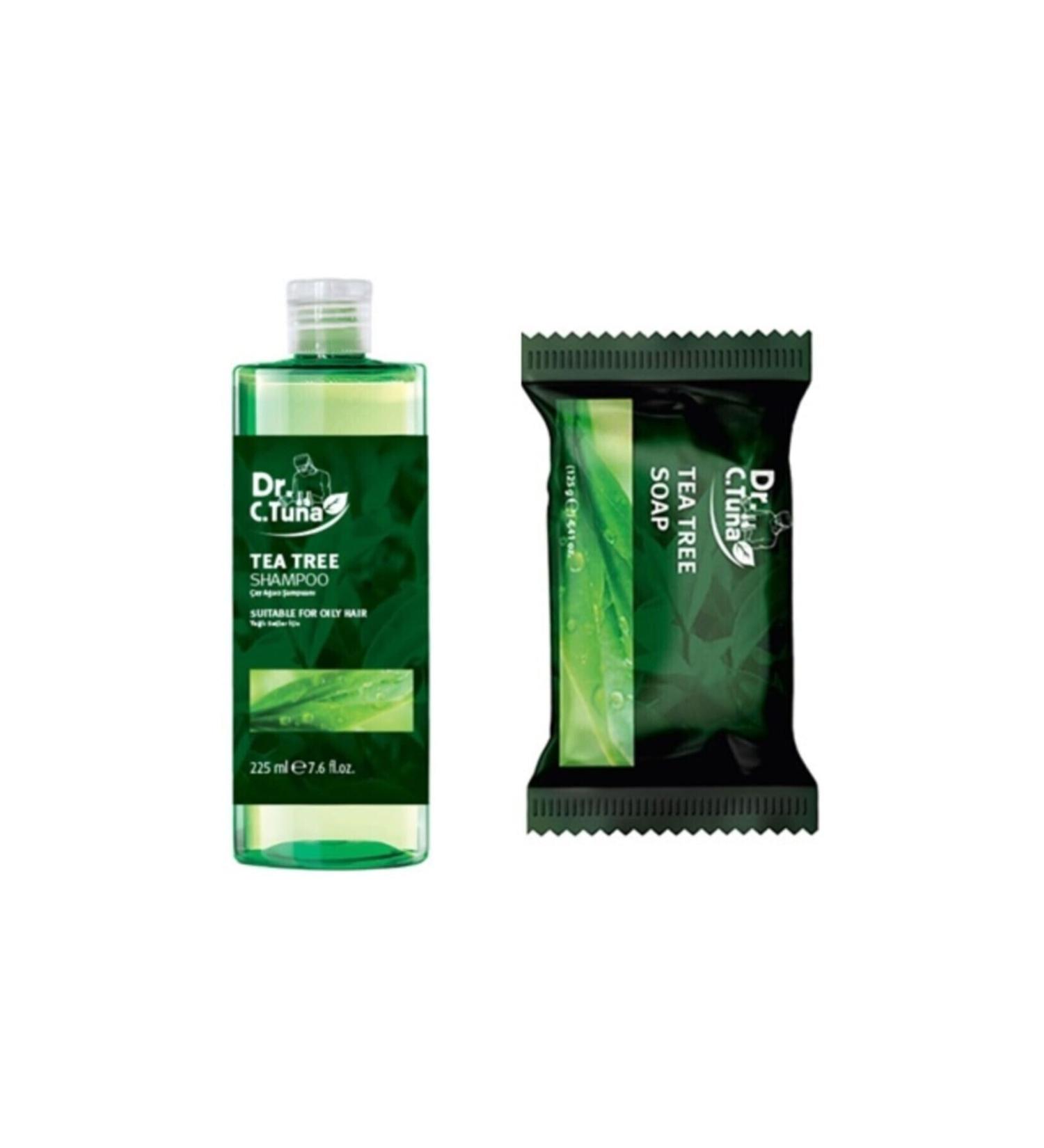 Farmasi Dr. C. Tuna Tea Tree Shampoo 225 ml + dr. C. Tuna Tea Tree Soap